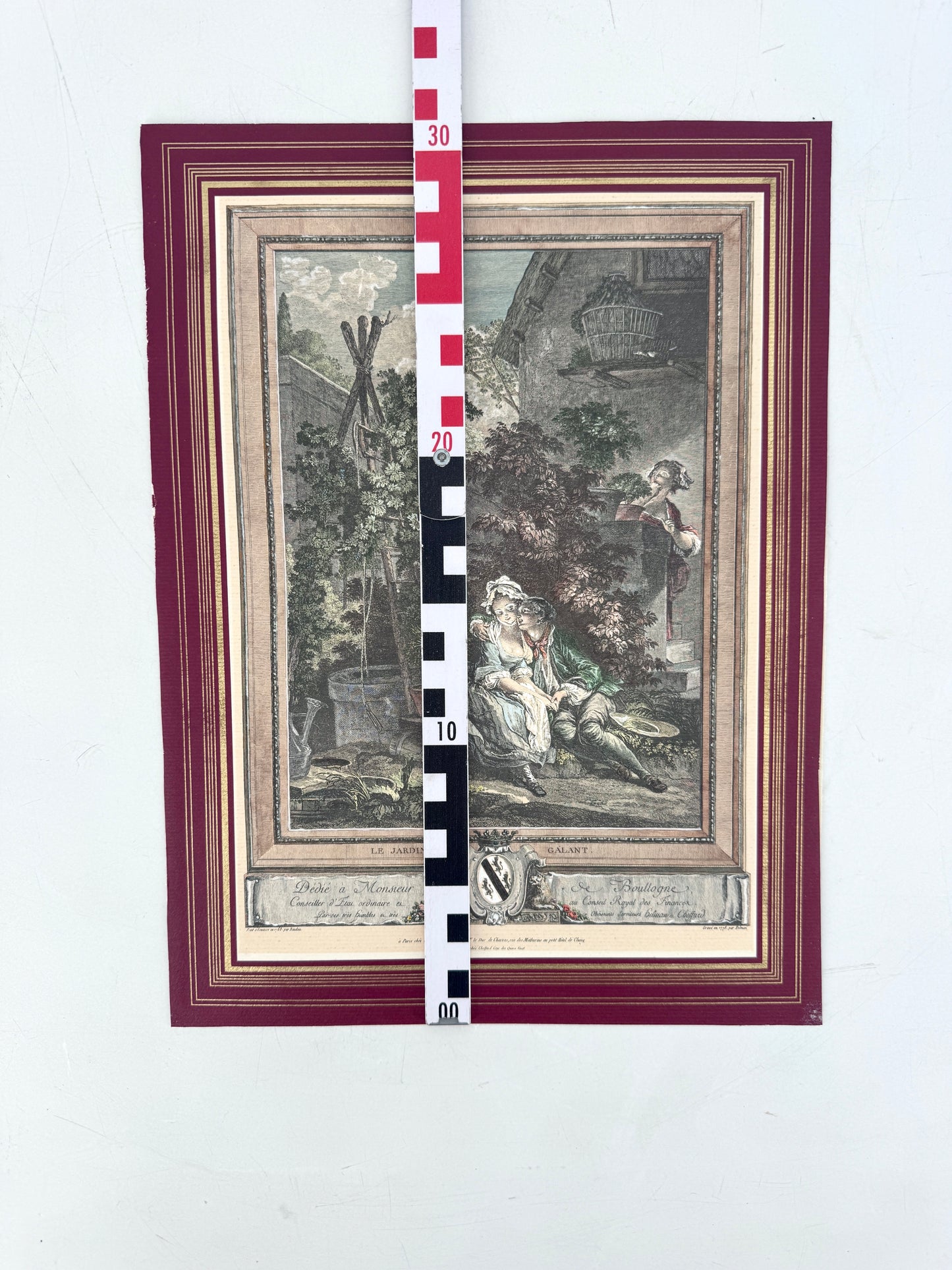 3x Kupferstiche Pierre Antoine Baudouin. Geliebte und Liebhaber