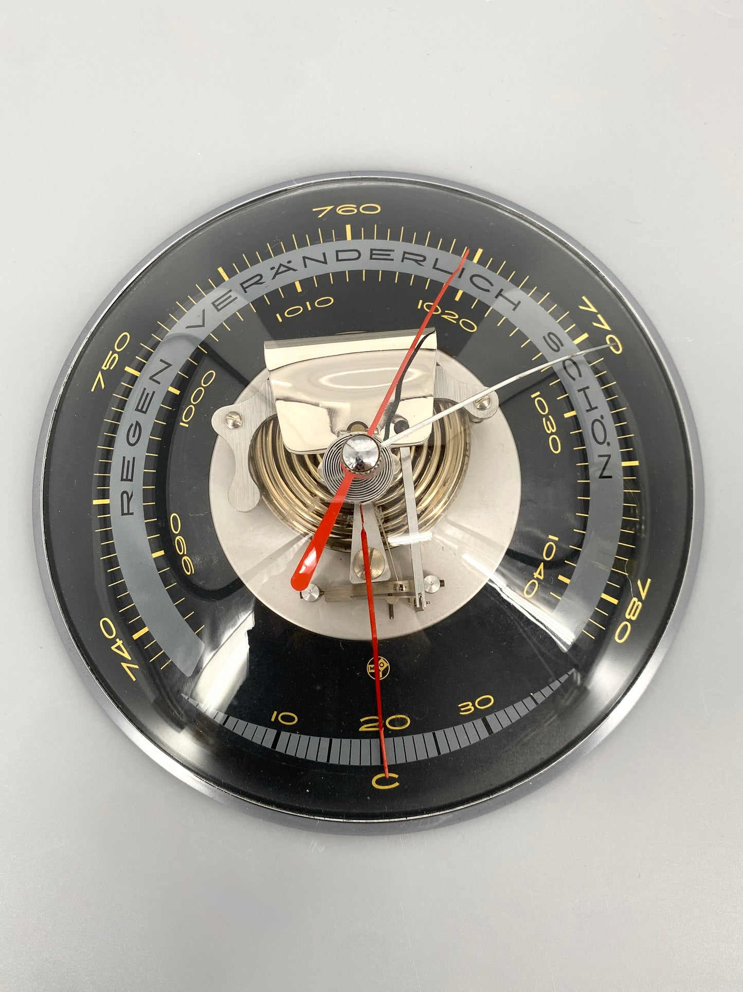 Wandbarometer von MO CO, Deutschland, 60er