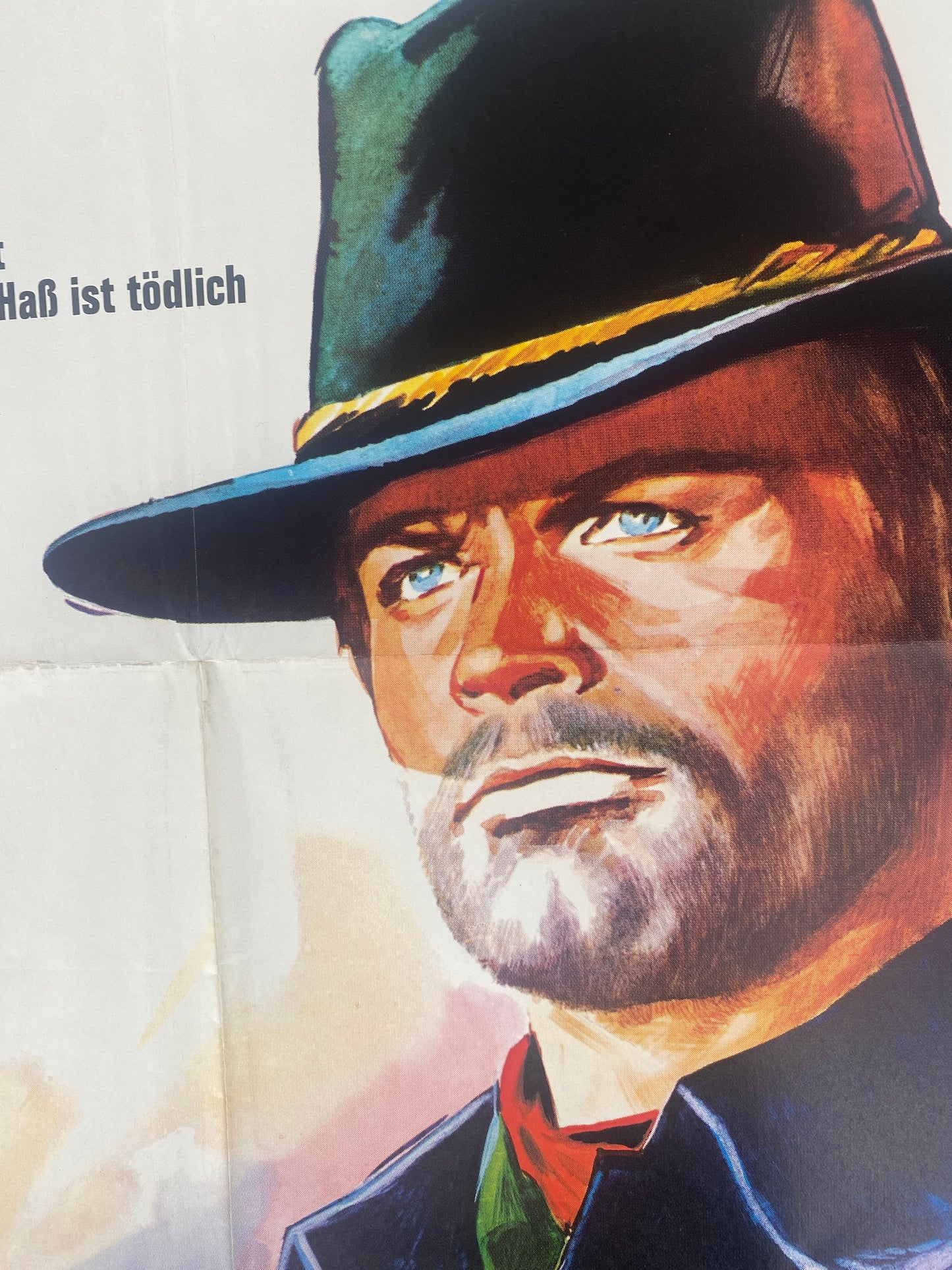 3x Italo-Western Plakate, Django (Terence Hill) und Deine Wille geschehe...