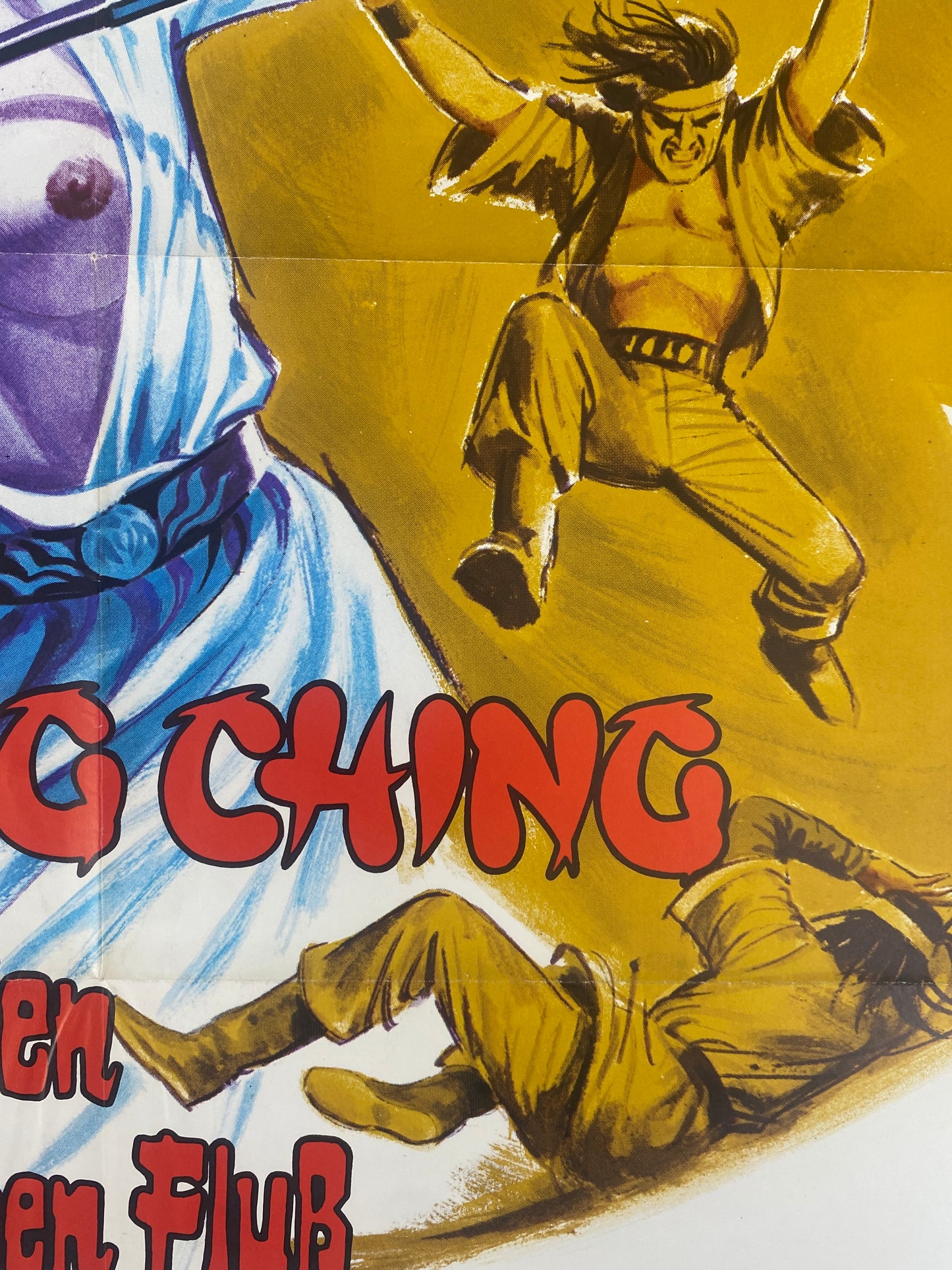 4X B-Movie Kinoplakate. Evel Knievel, Zombie...
