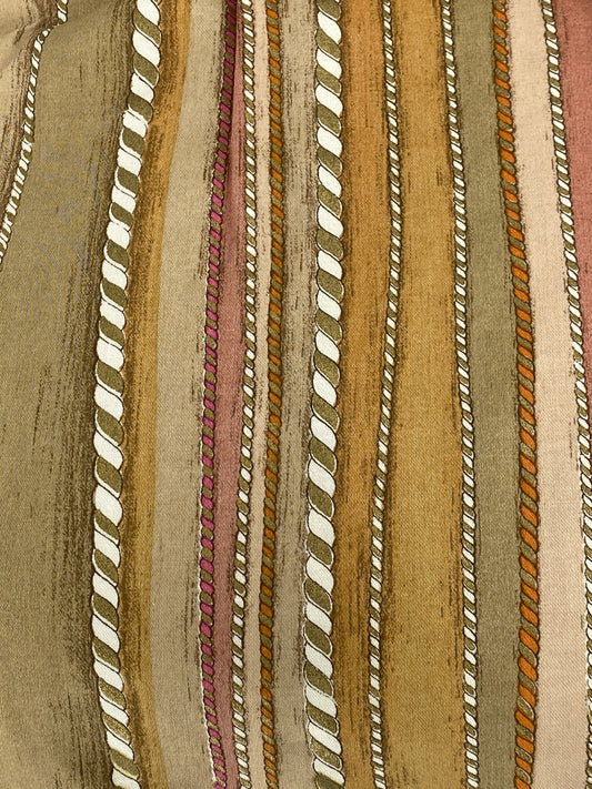 2 Vorhänge von Elsbeth Kupferoth, Textil Design 2.50 x 4.60m, 80er