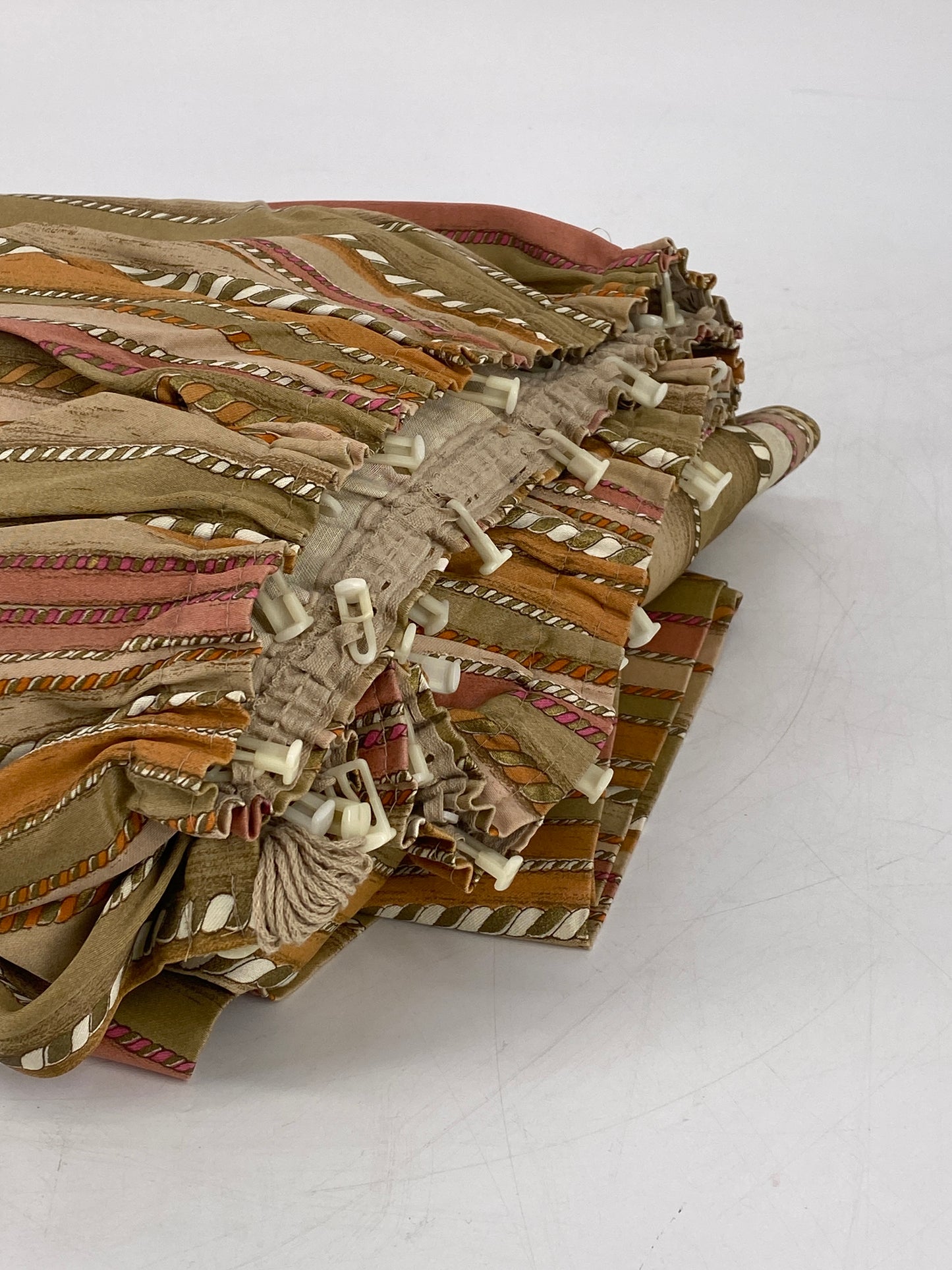 2 Vorhänge von Elsbeth Kupferoth, Textil Design 2.50 x 4.60m, 80er