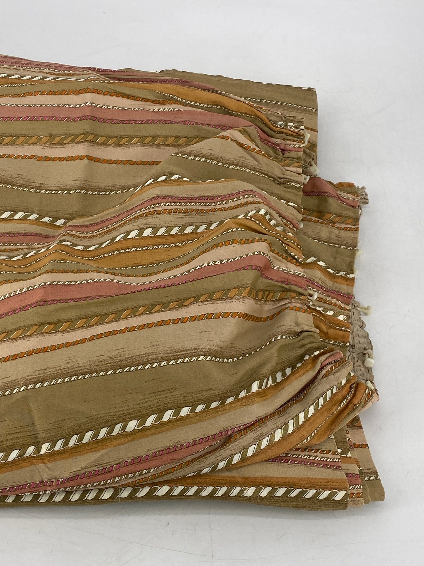 2 Vorhänge von Elsbeth Kupferoth, Textil Design 2.50 x 4.60m, 80er