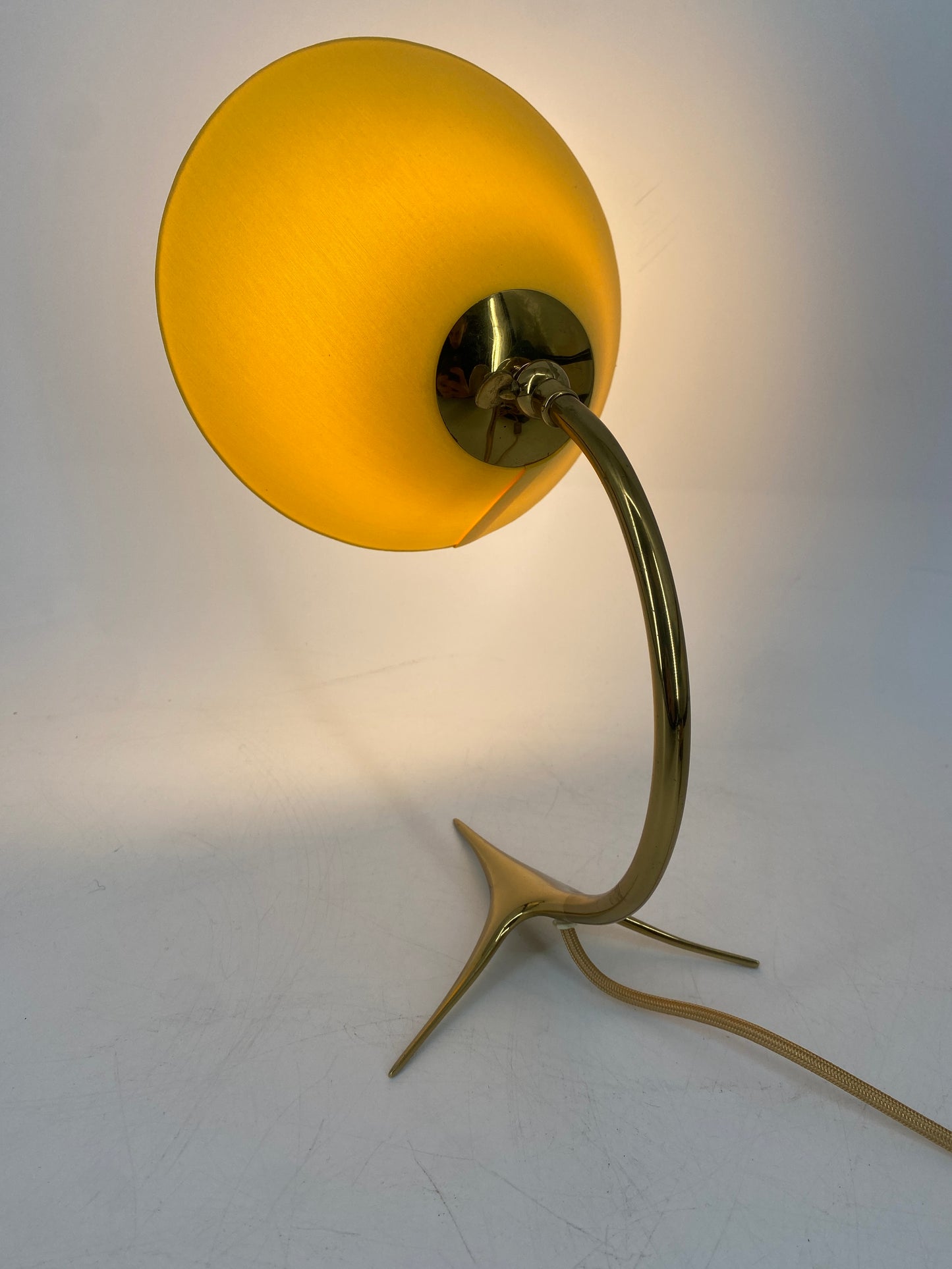 Tischlampe mit Krähenfuß, 50er Jahre