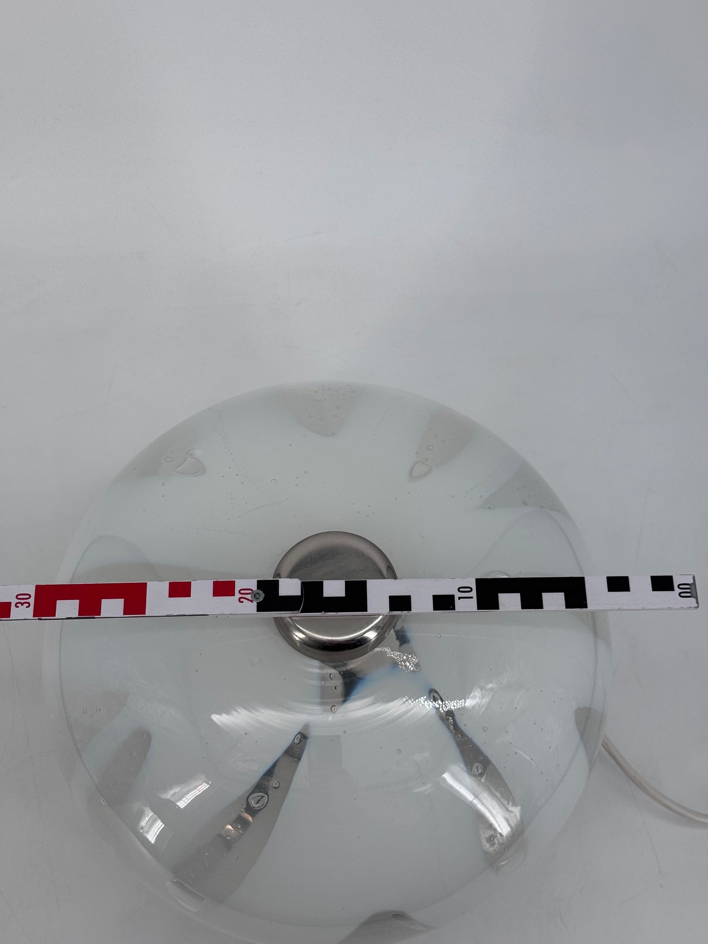 Mid Century Design, Tischleuchte, Muranoglas, Italien, 70er