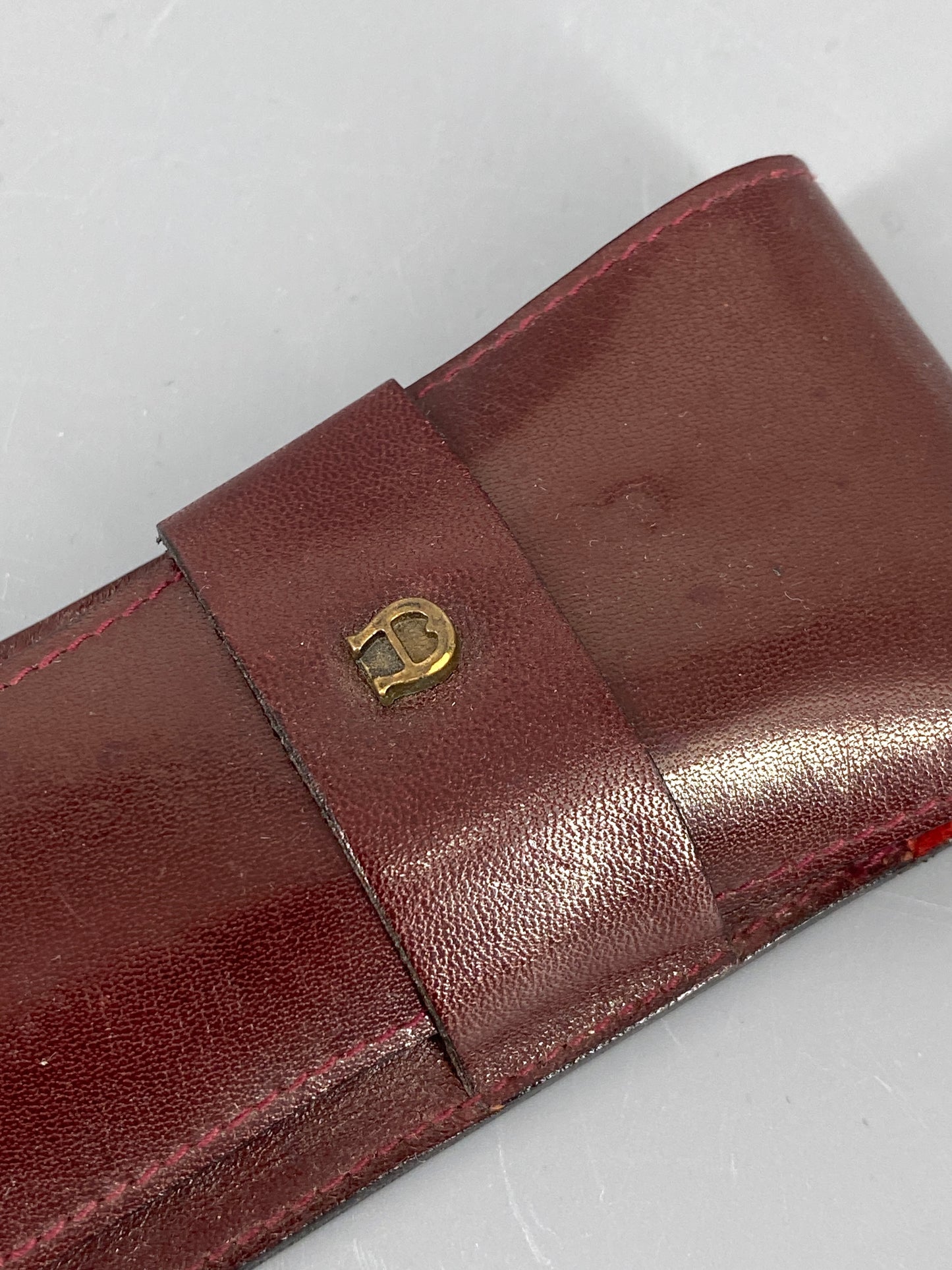 2 Leder Kugelschreiber von Etienne Aigner mit Lederetui