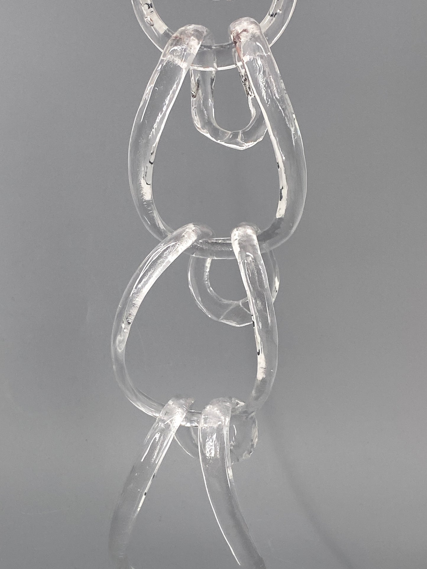 40 Glasringe für den Kronleuchter "Giogali" von Angelo Mangiarotti für Vistosi, Italien, 1966