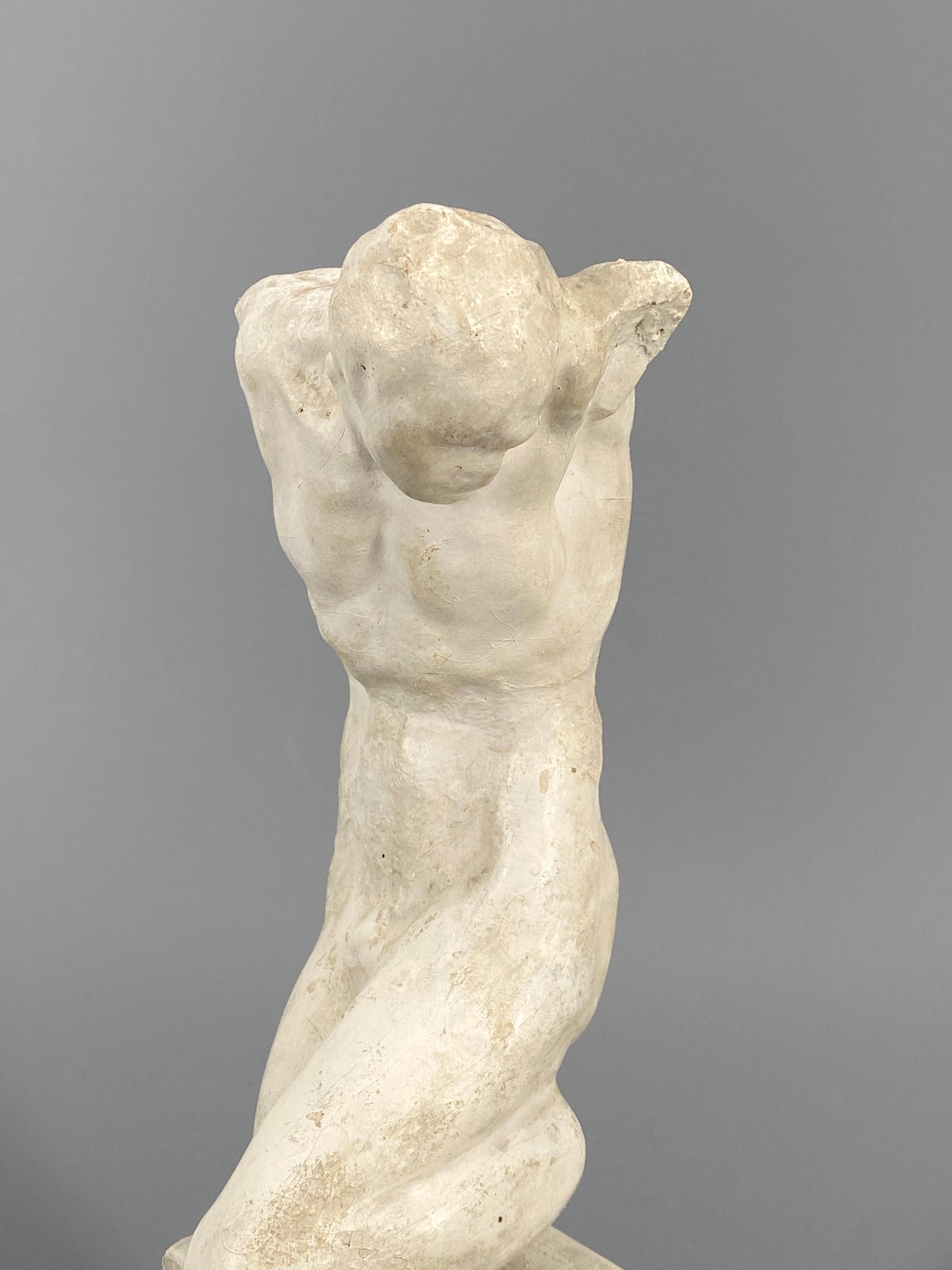 Replik Gips Torso "Schächer am Kreuz" von Michelangelo, Gipsformerei der Staatlichen Museen zu Berlin