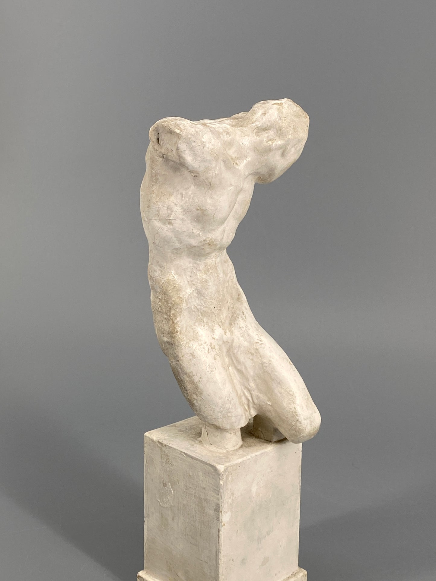 Replik Gips Torso "Schächer am Kreuz" von Michelangelo, Gipsformerei der Staatlichen Museen zu Berlin