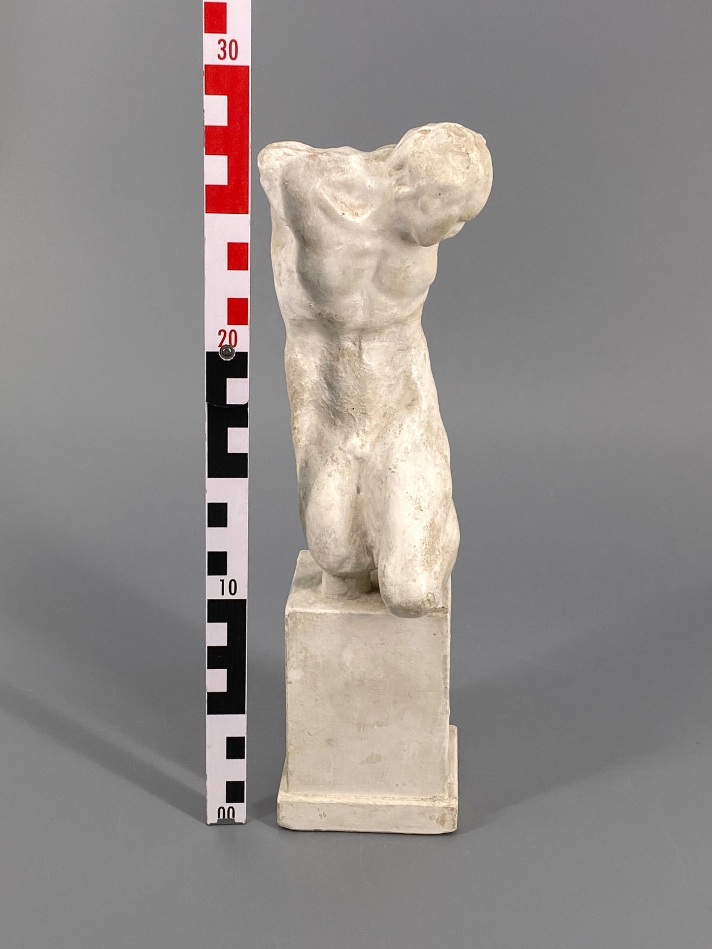Replik Gips Torso "Schächer am Kreuz" von Michelangelo, Gipsformerei der Staatlichen Museen zu Berlin