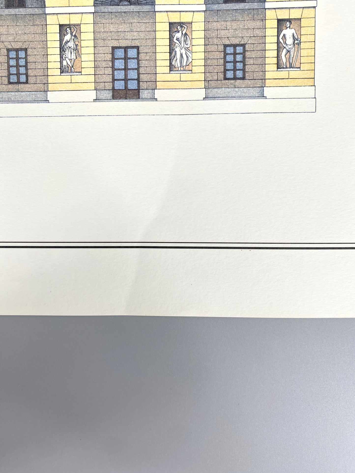 Villa Barbaro, Italien. Plakat aus dem Verlag Lidiarte