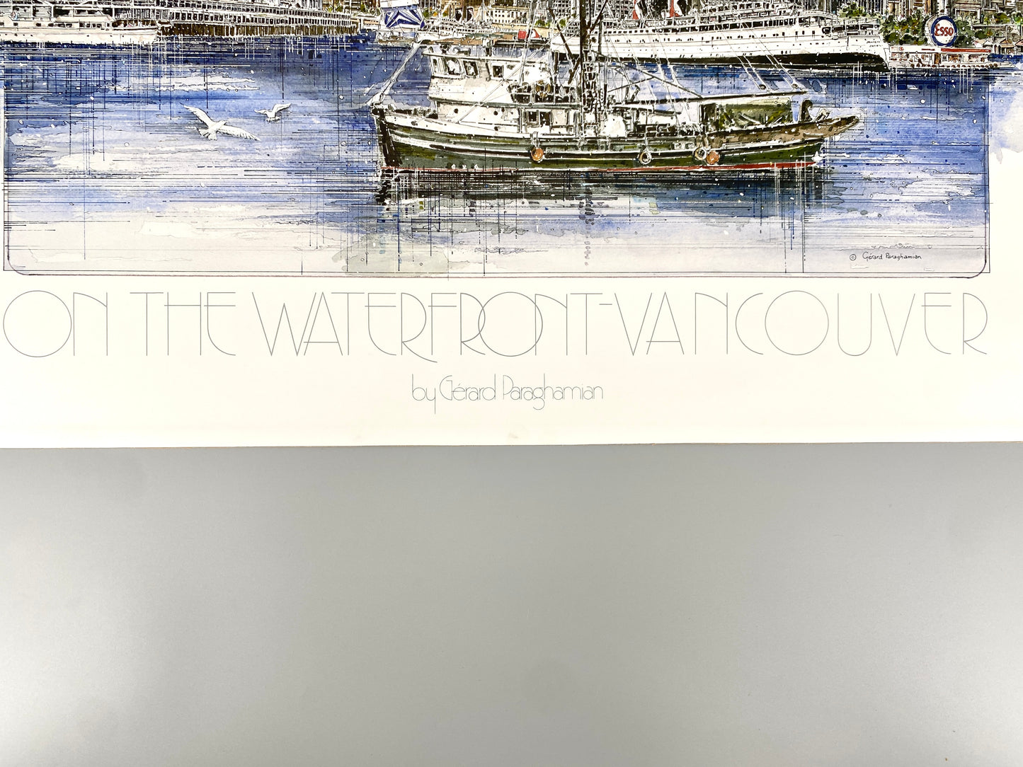 Vancouver - On the Waterfront. Plakat von G. Paraghamian