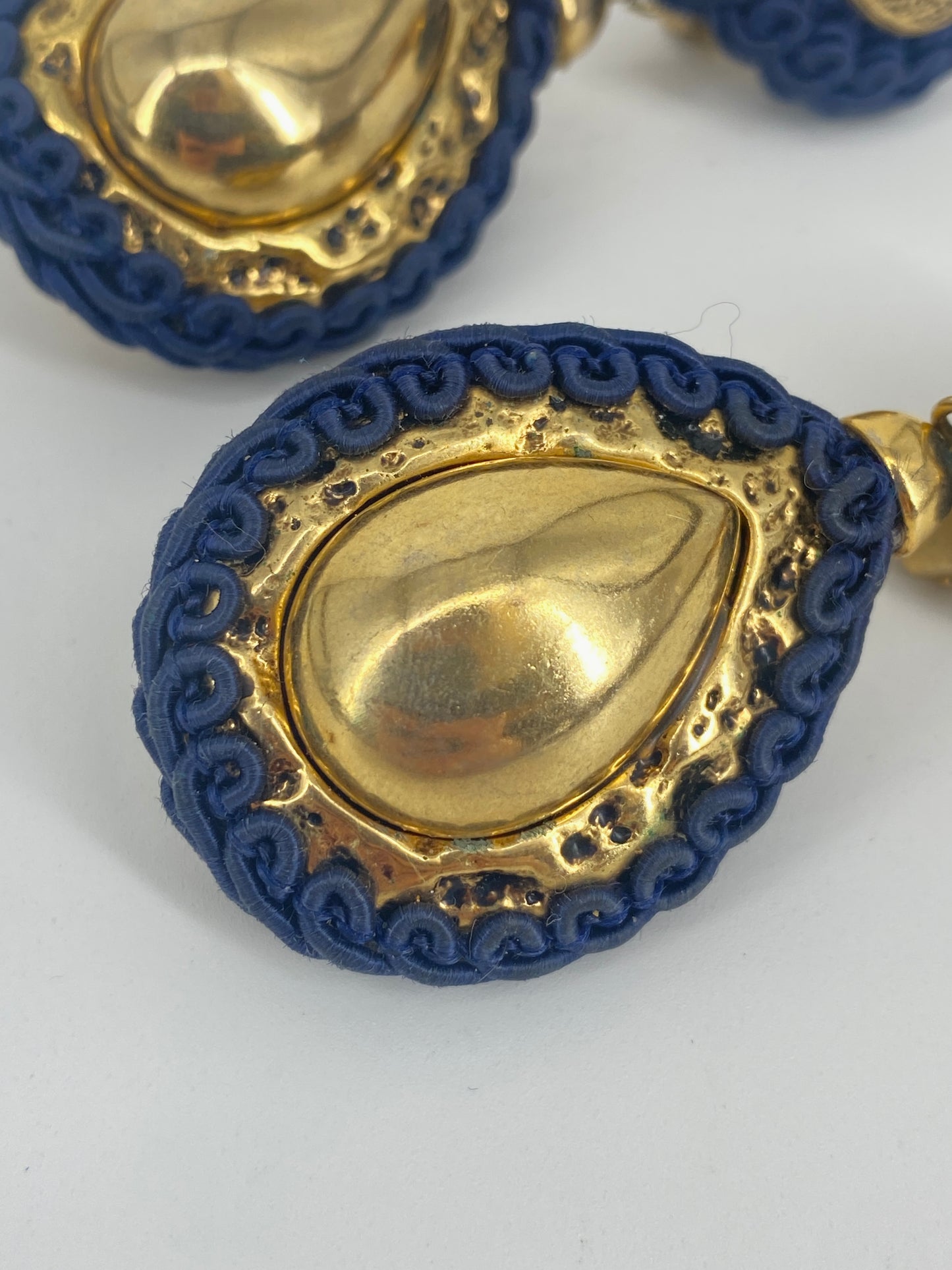 2 Paar Statement Ohrringe, Italien