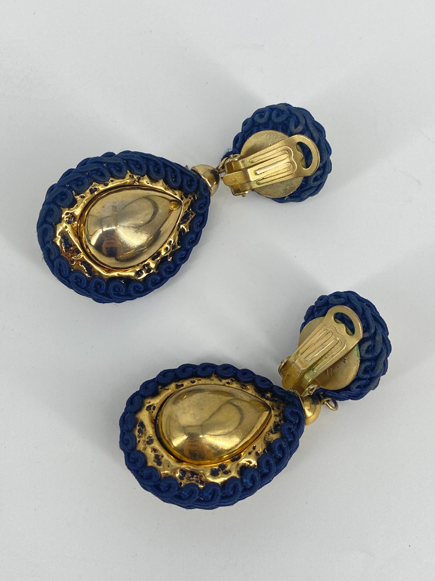 2 Paar Statement Ohrringe, Italien