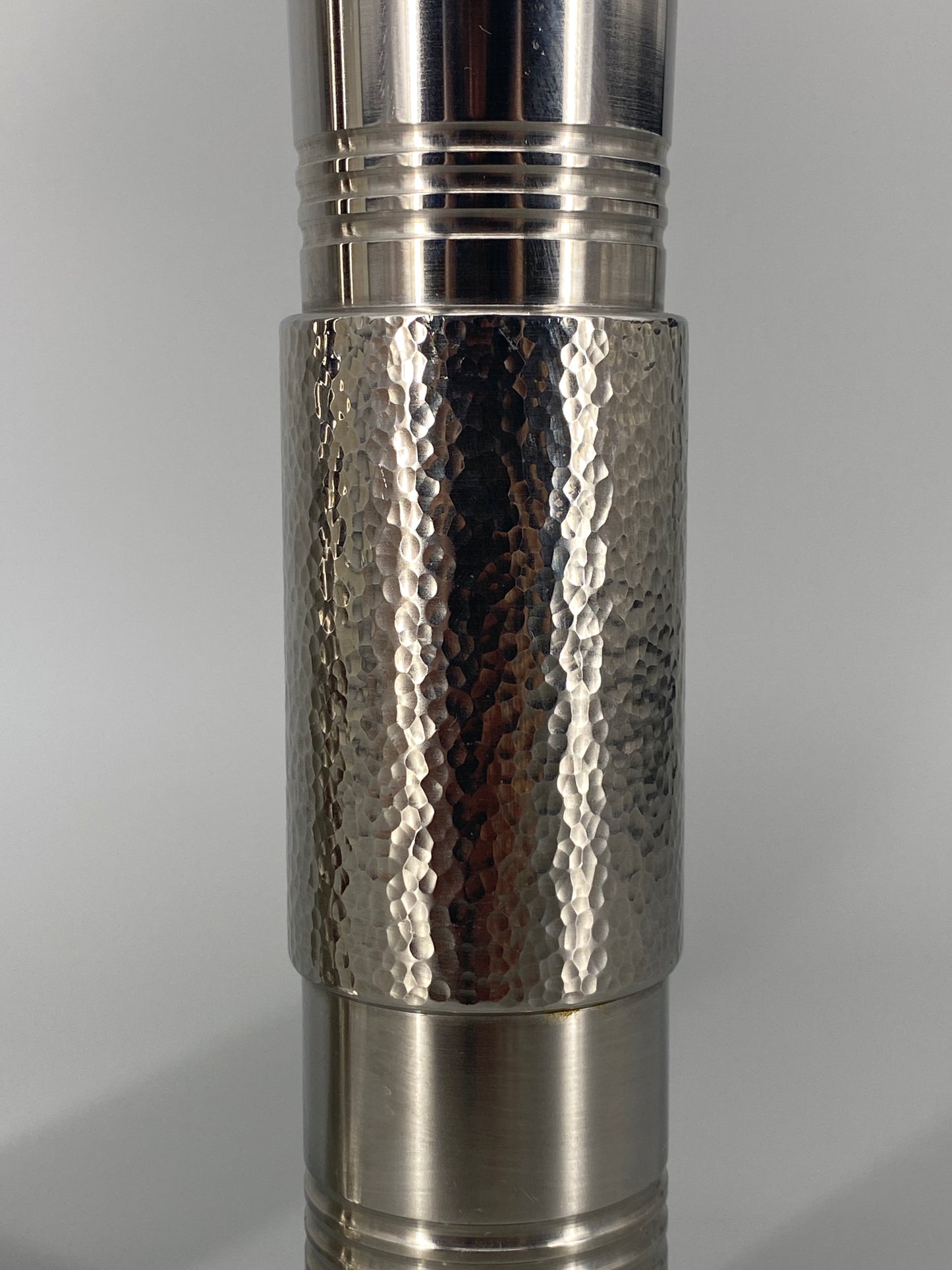 Set aus zwei Vasen im brutalistischen Stil von BMF - Bayerische Metallwarenfabrik, Deutschland 1970er