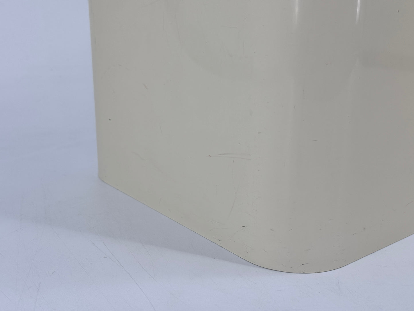 Kartell, Quadrato 4672, Papierkorb, weiß, 70er