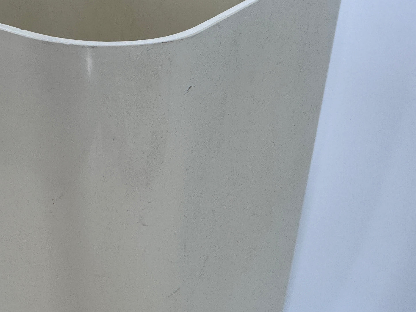 Kartell, Quadrato 4672, Papierkorb, weiß, 70er