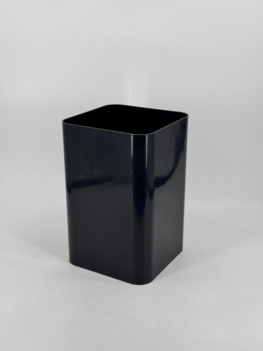 Kartell, Quadrato 4672, Papierkorb, schwarz, 70er
