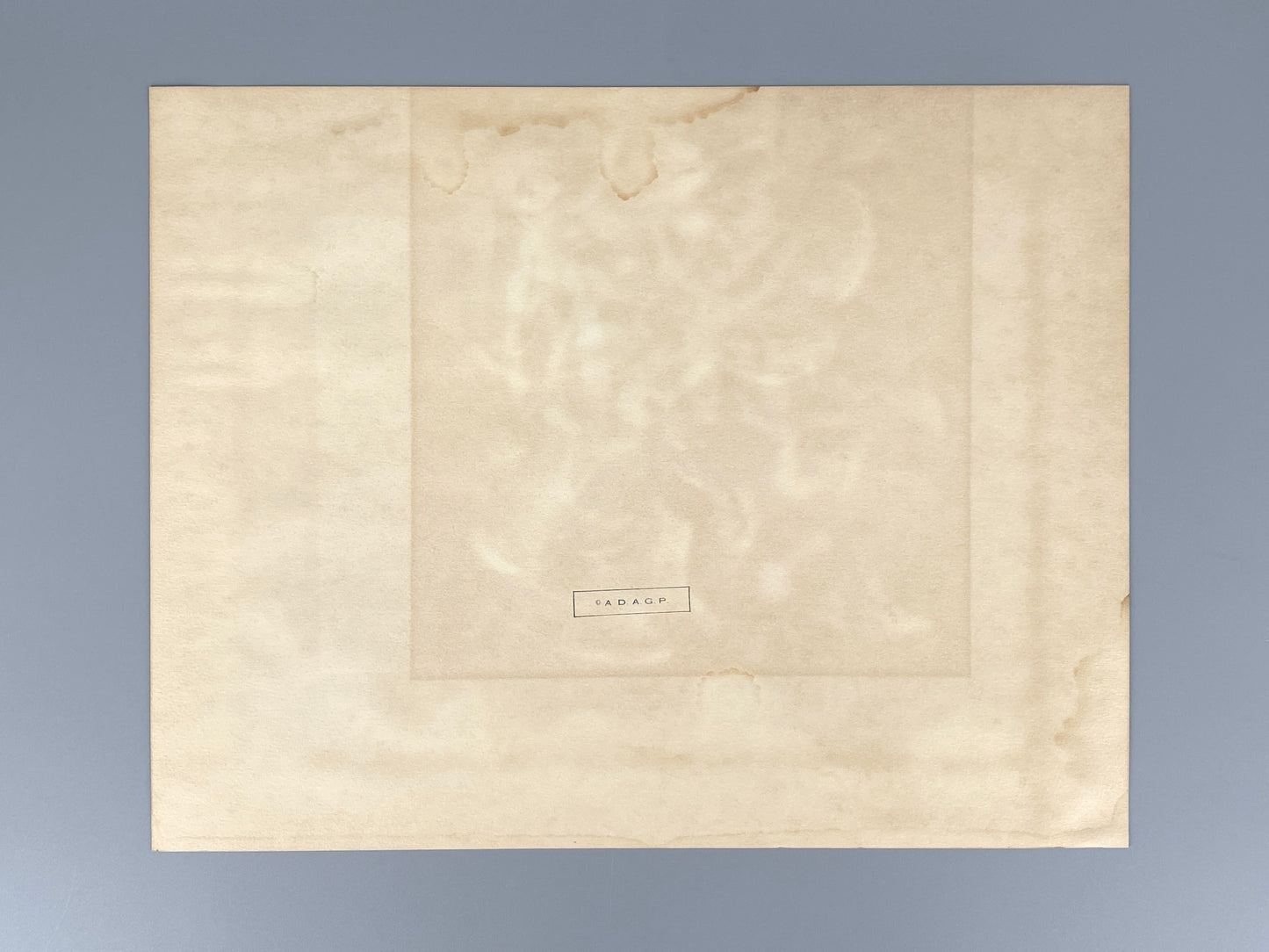 Nummerierte Farblithografie „Oiseau dans un Paysage“ (Vogel in einer Landschaft) mit Pochoir von Joan Miró (1893–1983), Edition Euro Art, Wien