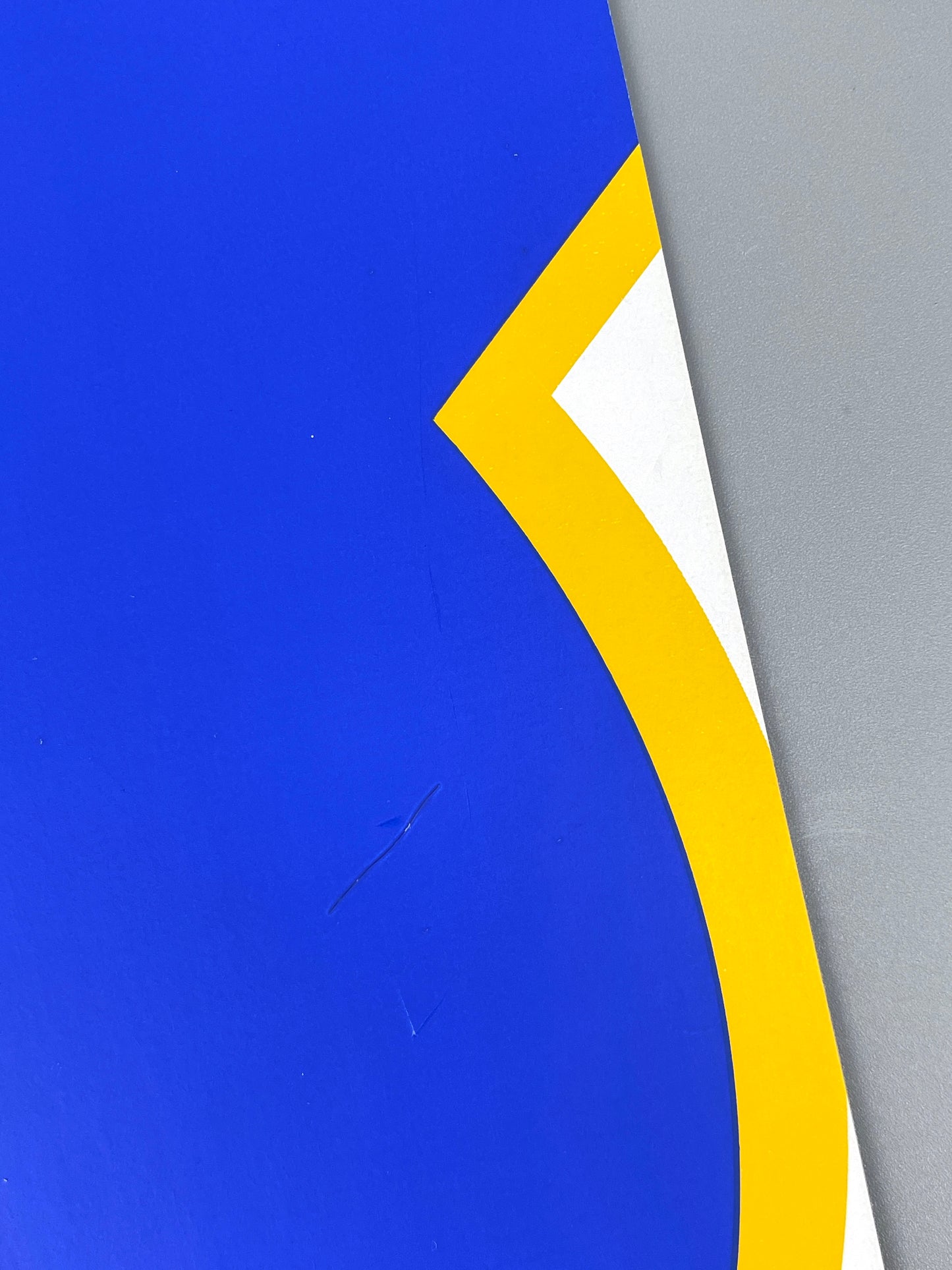 Signierter Farbsiebdruck mit vier Farben von Georg Karl Pfahler (1926–2002), Ende der 60er oder frühe 70er
