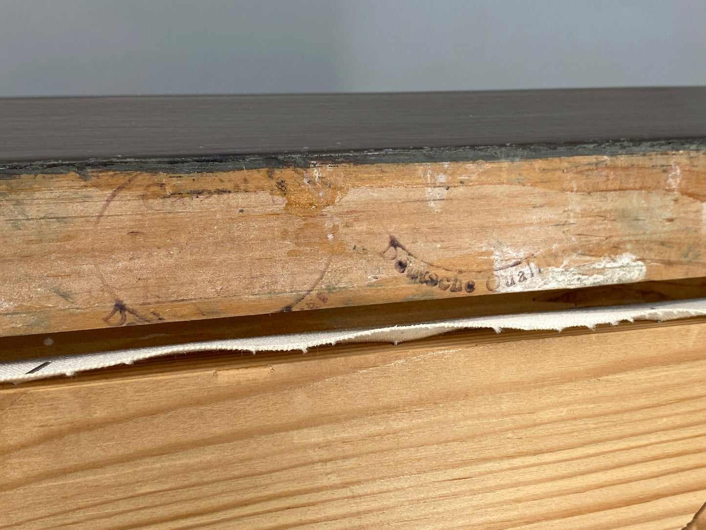 Farbenprächtiges Acrylgemälde "Stillleben" auf Leinwand von Hermann Muth (1930–2011)