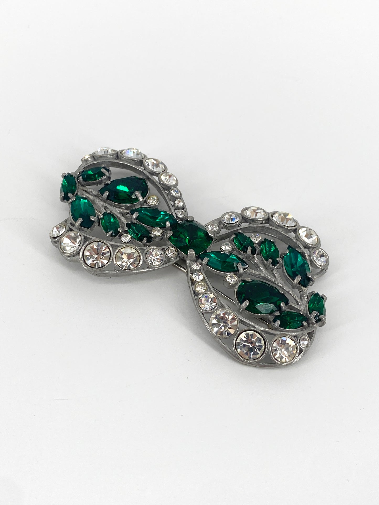 Art Deco Brosche von Eisenberg, USA 30er 40er