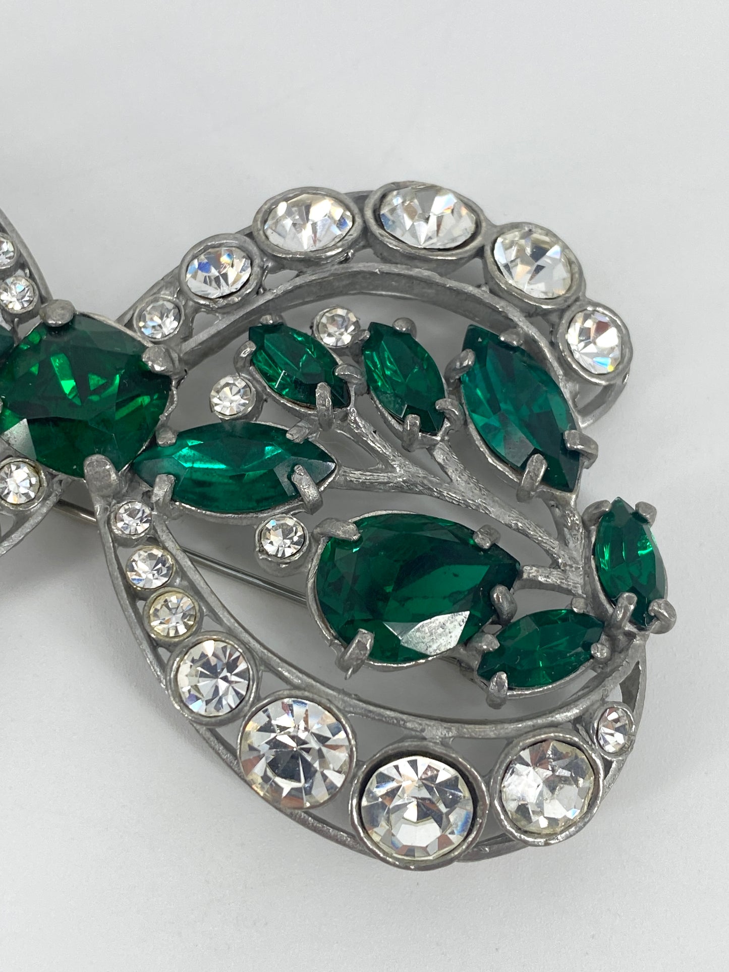 Art Deco Brosche von Eisenberg, USA 30er 40er