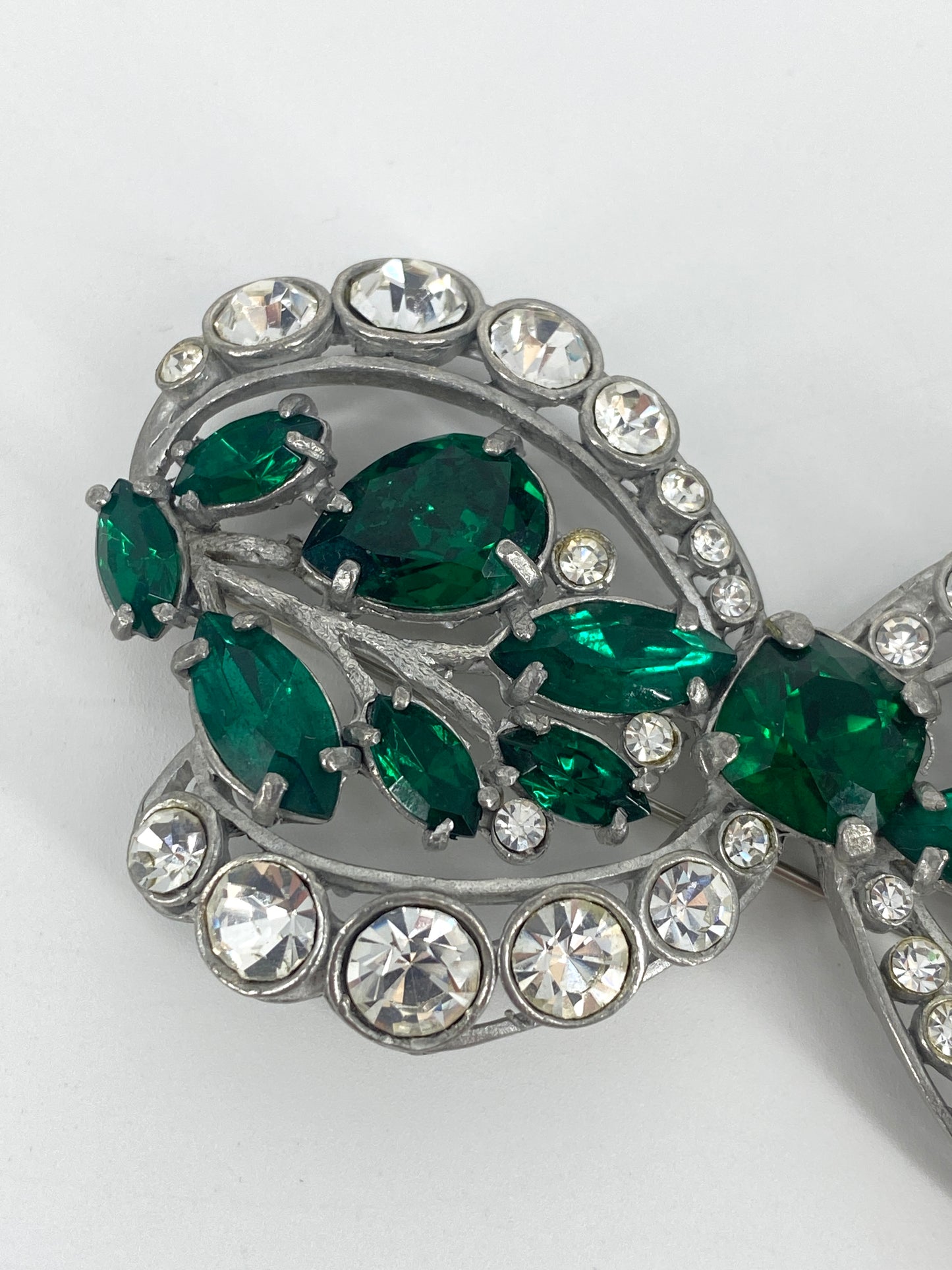 Art Deco Brosche von Eisenberg, USA 30er 40er