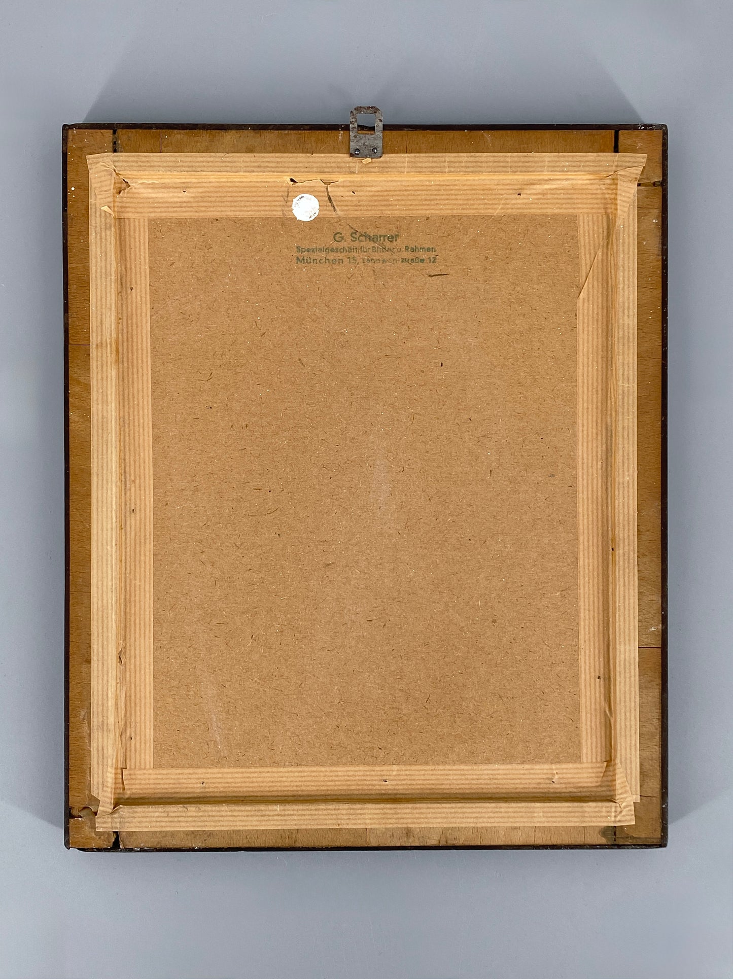 Stahlstich aus Frankreich von F. Chardon in historischem Holzrahmen der Biedermeierzeit