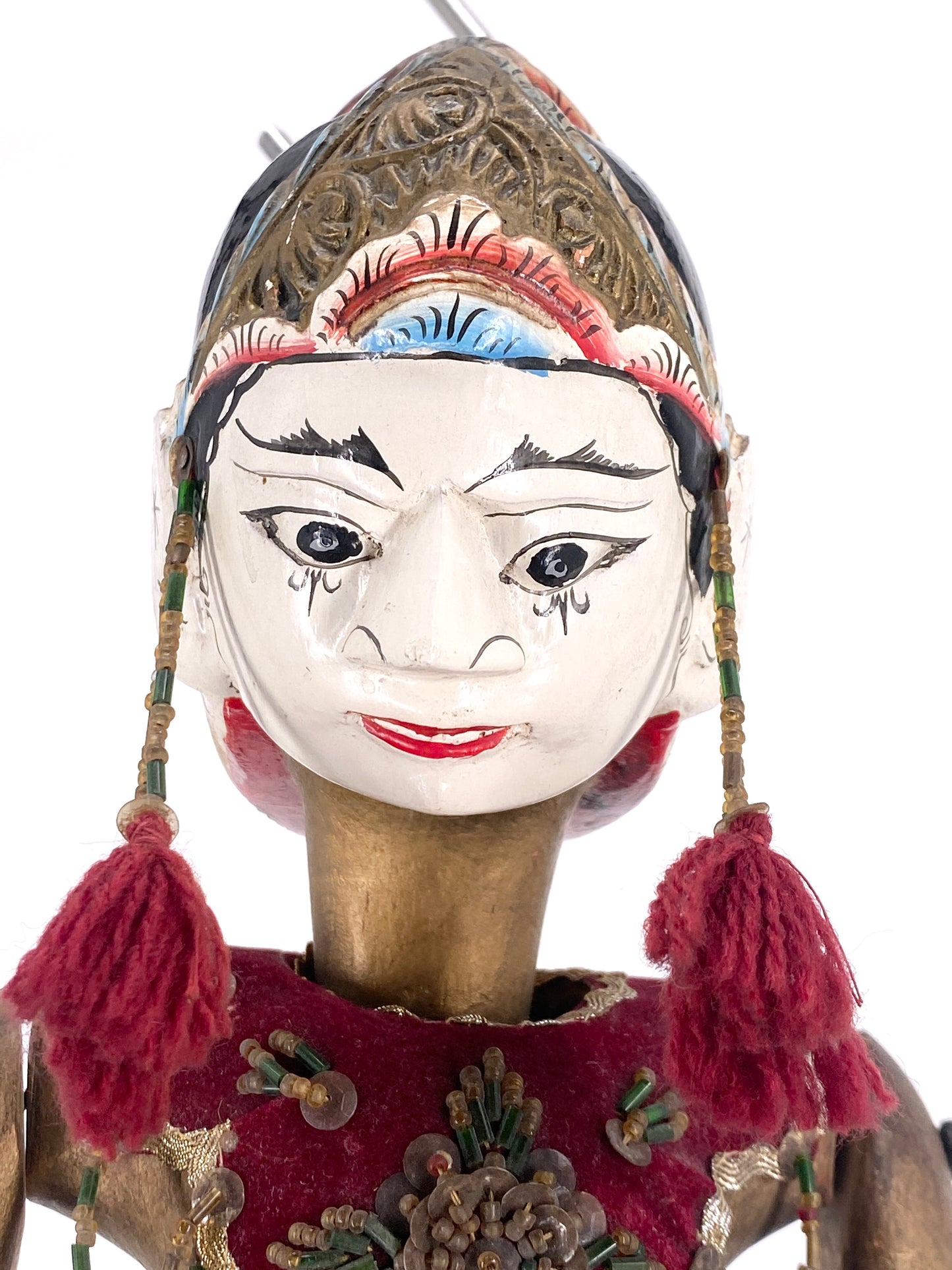 Orignal Wayang Golek Bühnespielpuppe bzw. Marionette aus Bali.