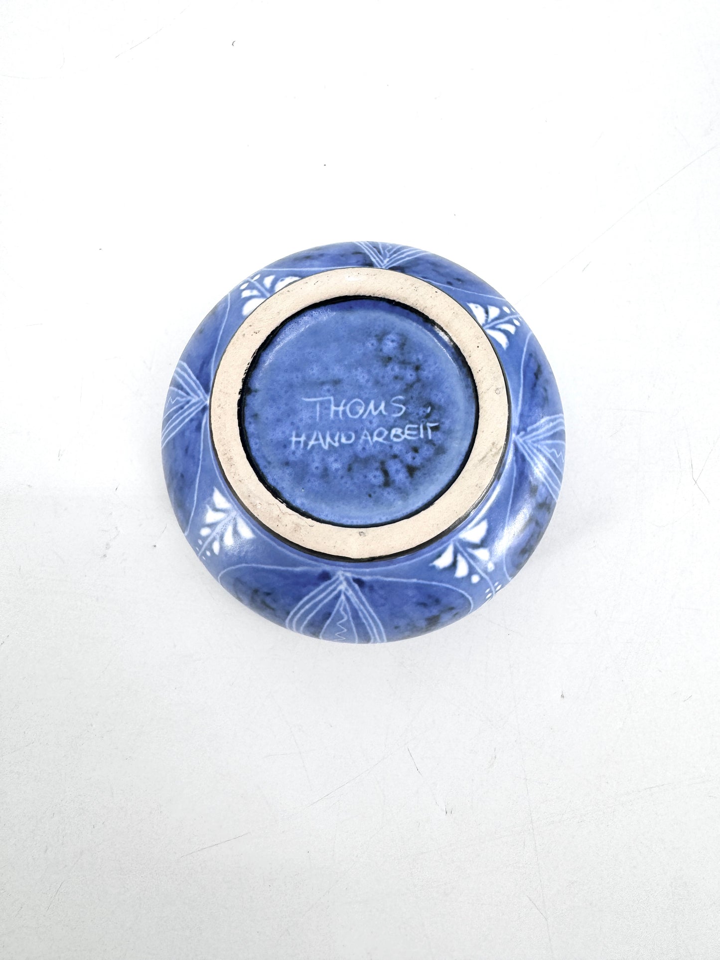 Teeservice von Thoms Handarbeit Brunsbüttel, in Blau