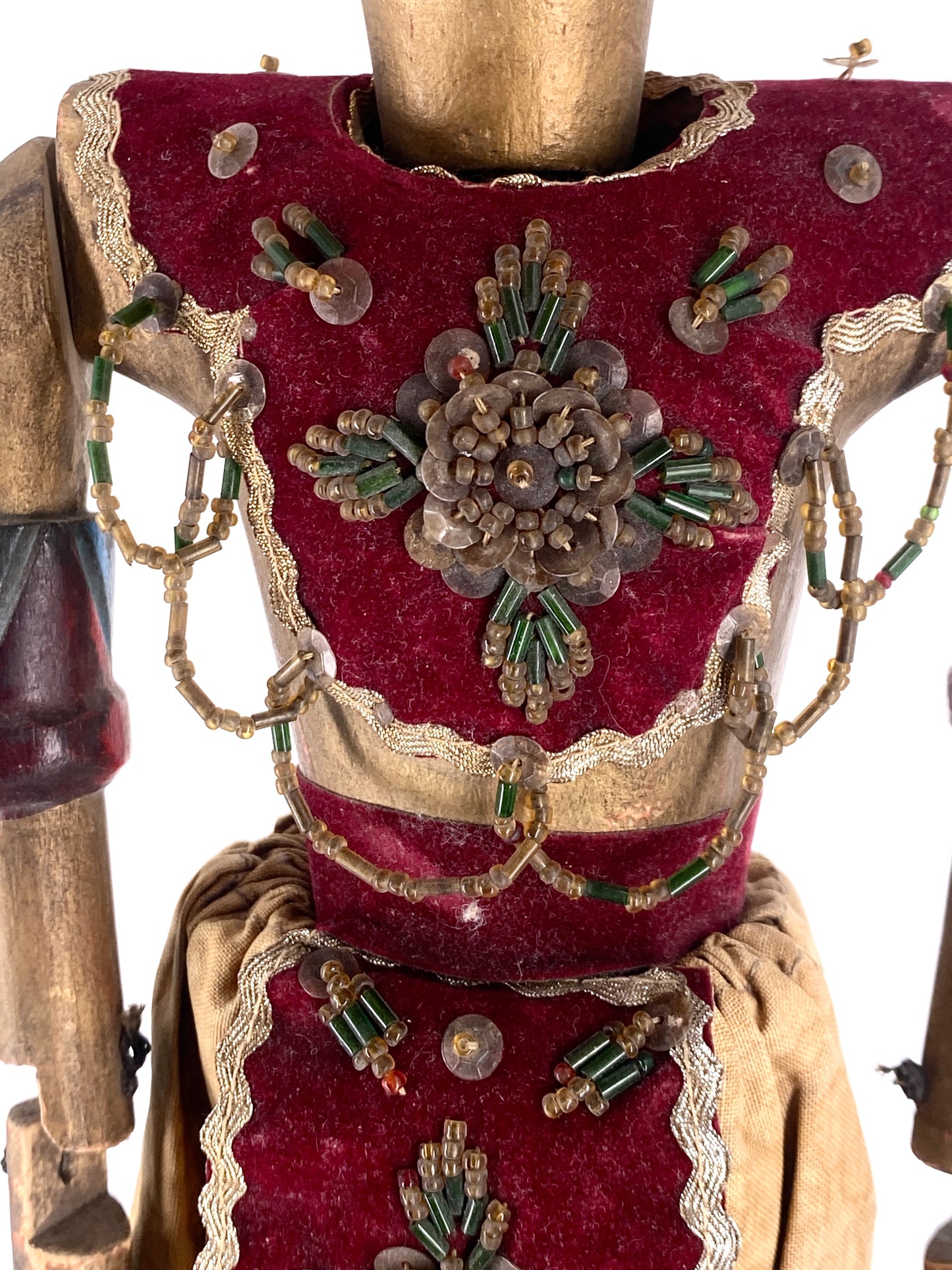 Orignal Wayang Golek Bühnespielpuppe bzw. Marionette aus Bali.