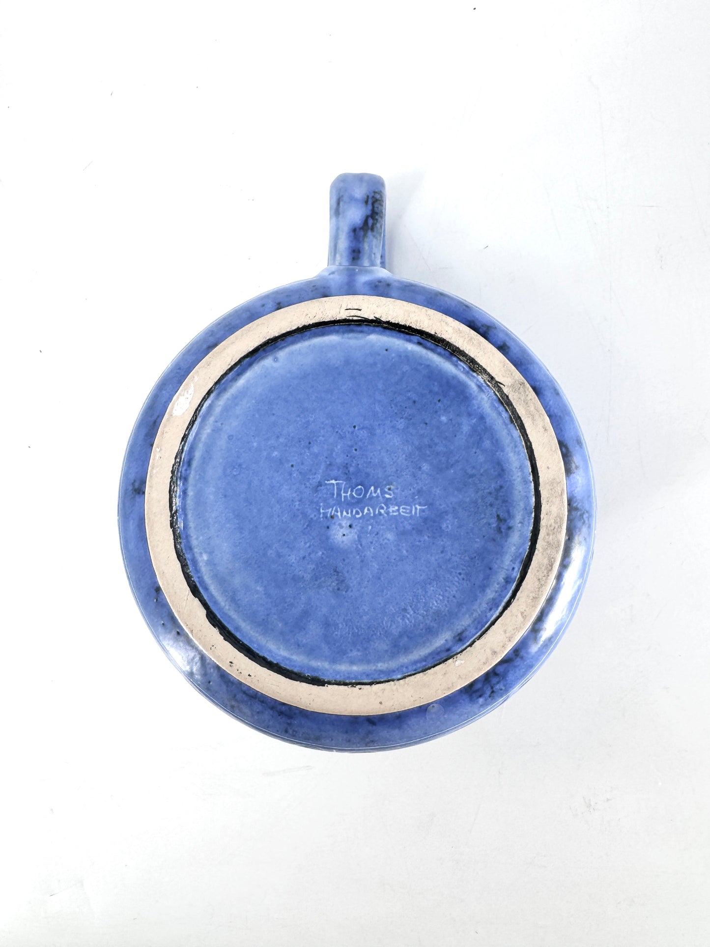 Teeservice von Thoms Handarbeit Brunsbüttel, in Blau