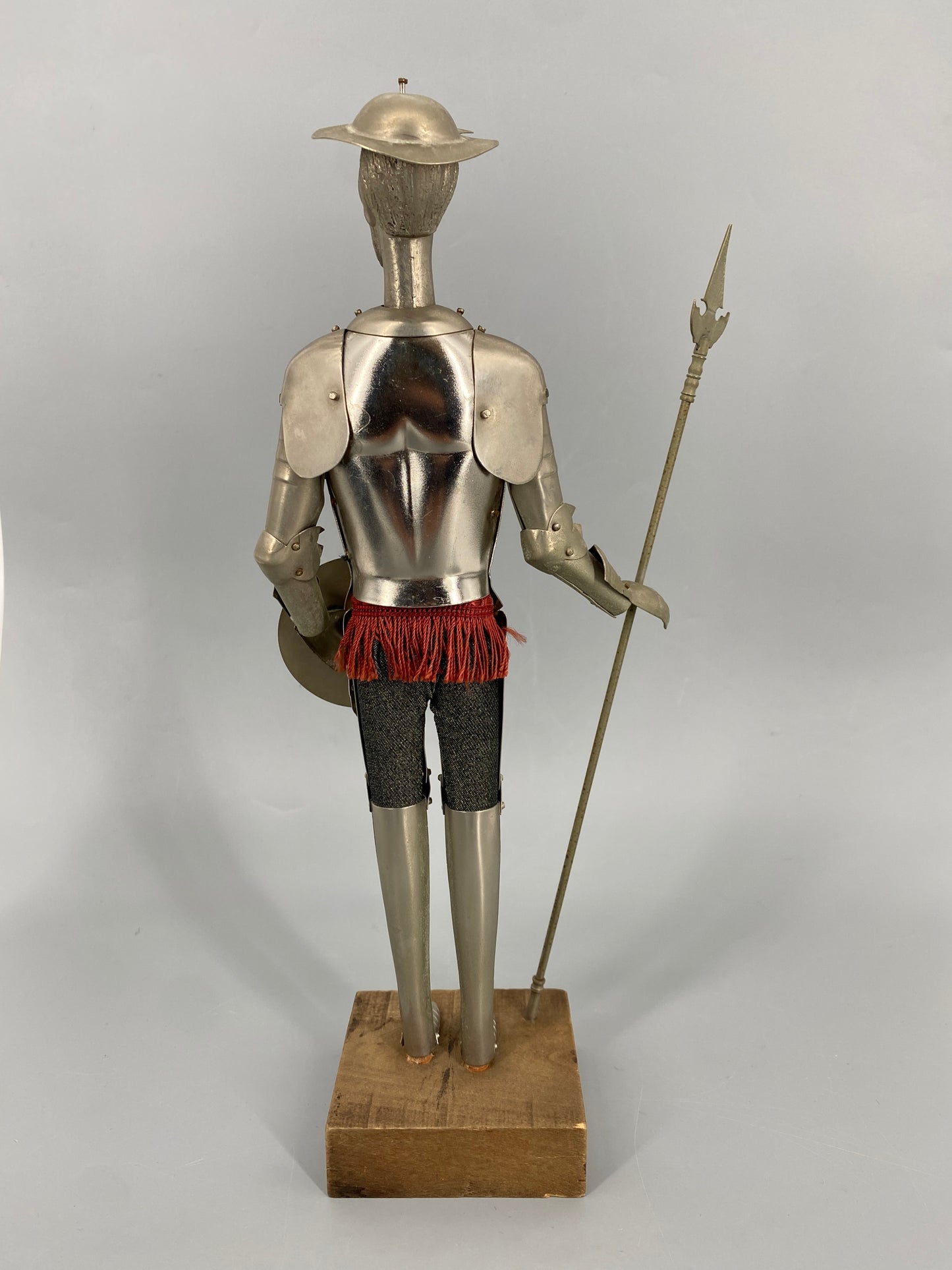 Don Quijote Figur in Rüstung, 1970er