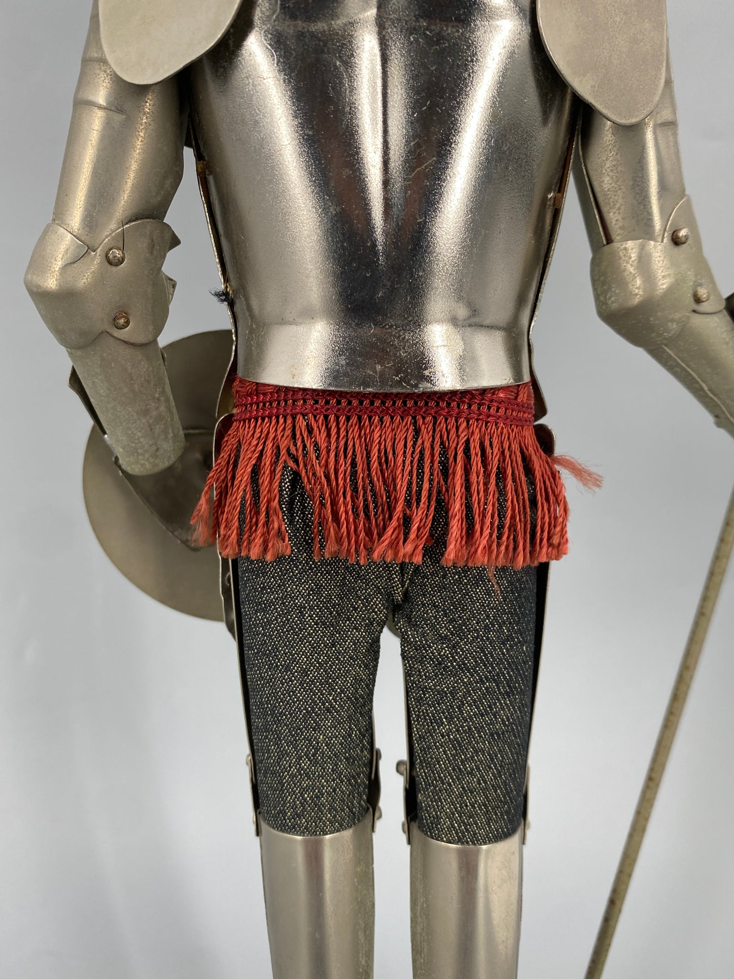 Don Quijote Figur in Rüstung, 1970er