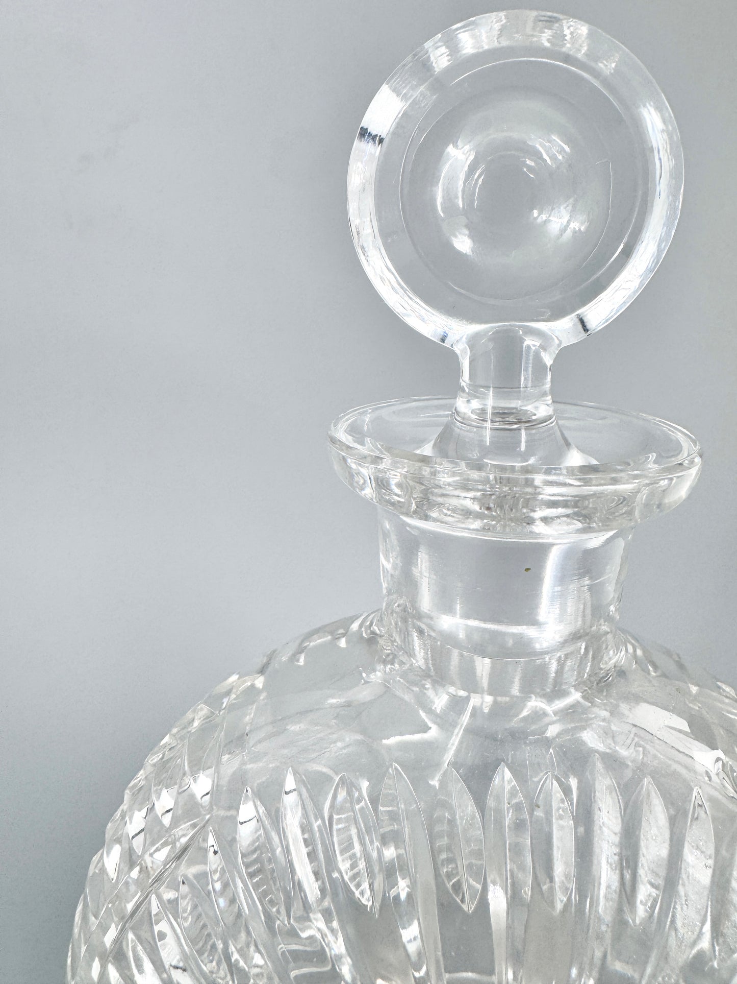 Brandy Dekanter/Karaffe. Atantis Kristallglas