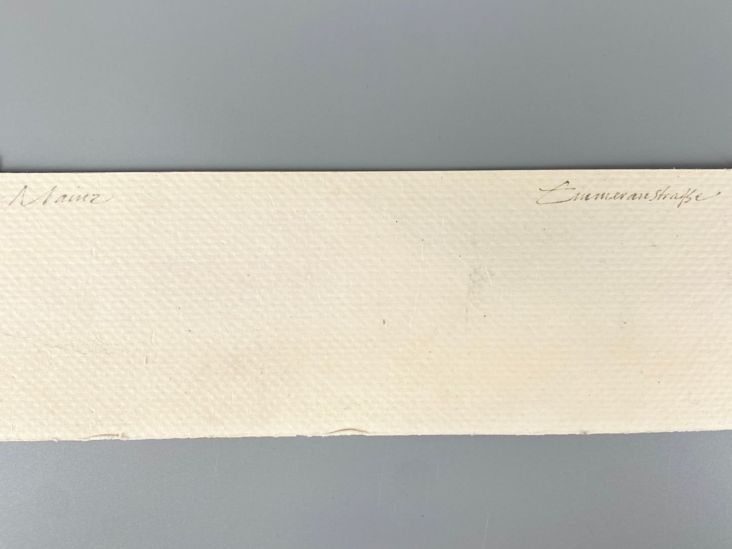 Mainz Emmeranstrasse - Aquarell, 60er Jahre