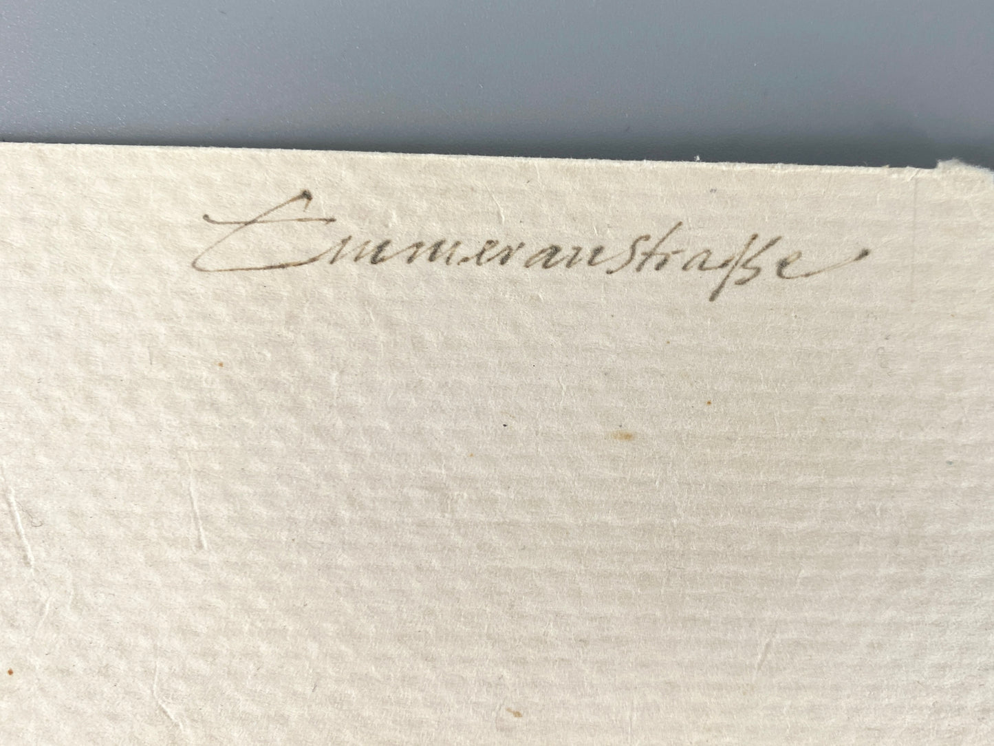 Mainz Emmeranstrasse - Aquarell, 60er Jahre