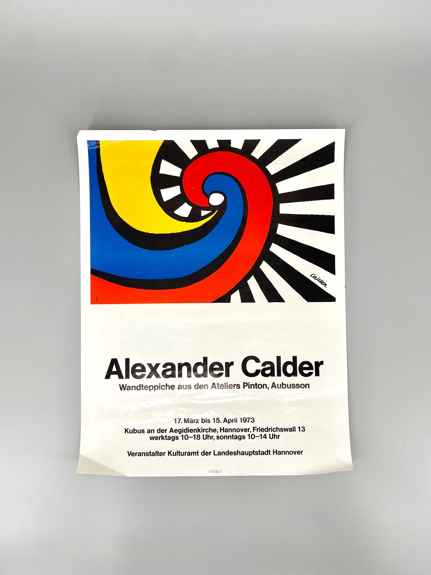 Plakat Alexander Calder - Wandteppiche aus den Ateliers Pinton