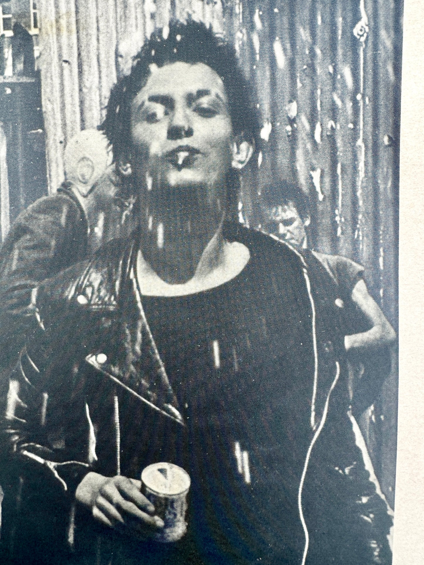Poster Jamie Reid Patty Smith, Punk. Keep warm...