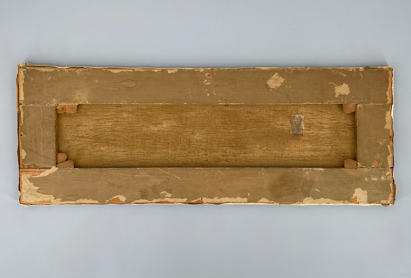 Antikes Öl-Genrebild auf Keilrahmen gezogen, Unikat