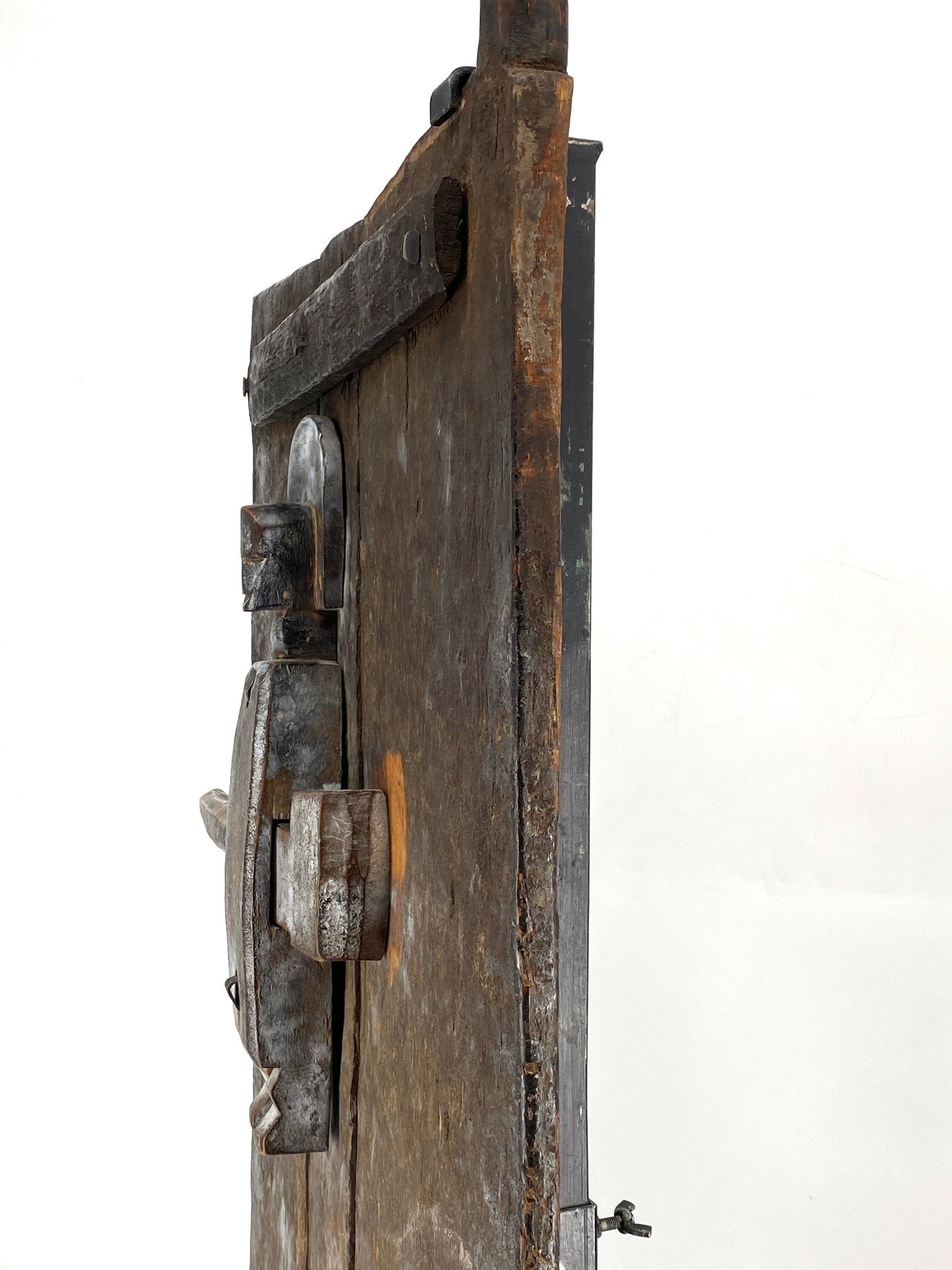Bambara / Bamana Tür mit Querriegel-Schloss aus Mali, Afrika, 20. Jahrhundert