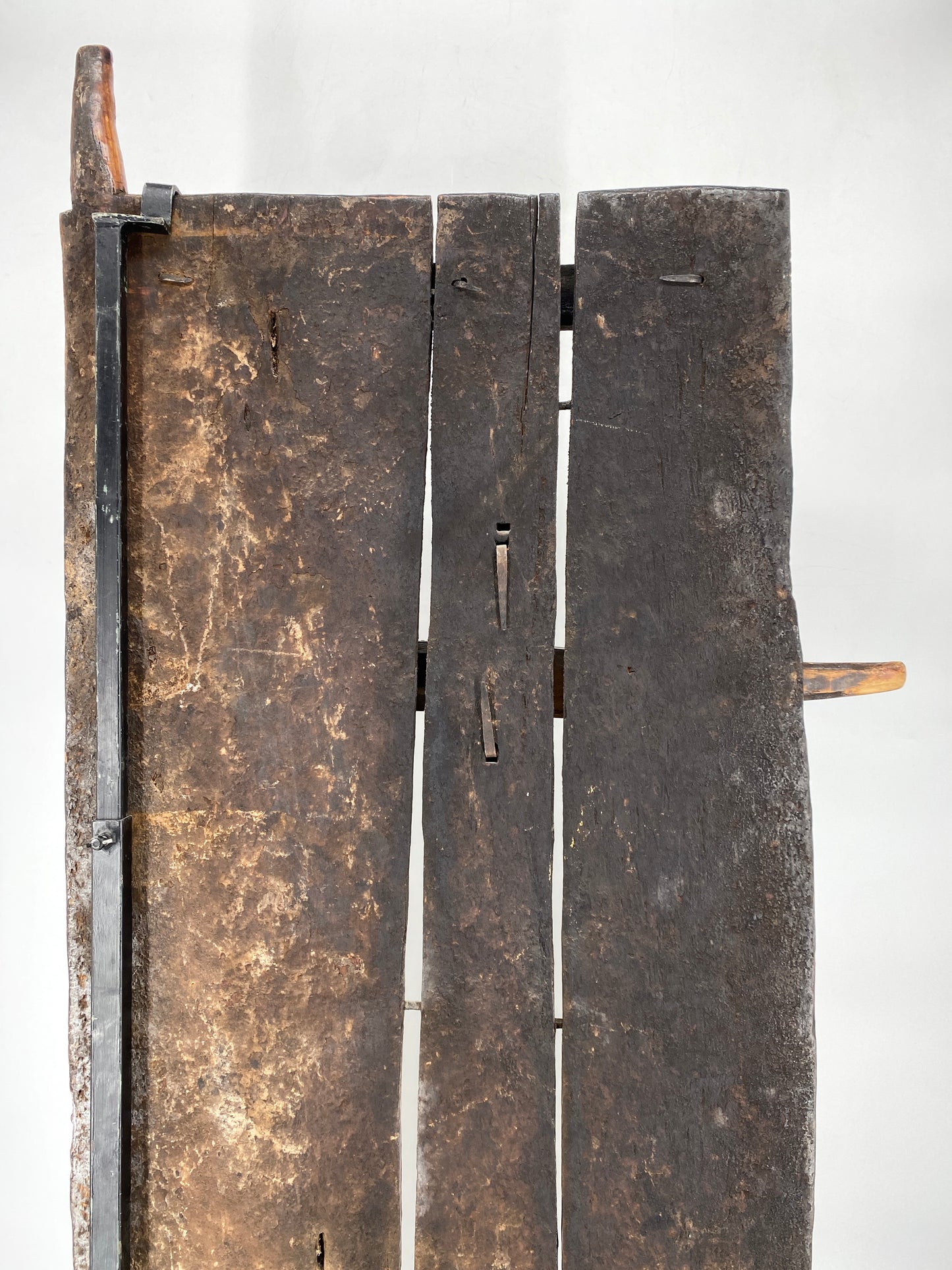 Bambara / Bamana Tür mit Querriegel-Schloss aus Mali, Afrika, 20. Jahrhundert