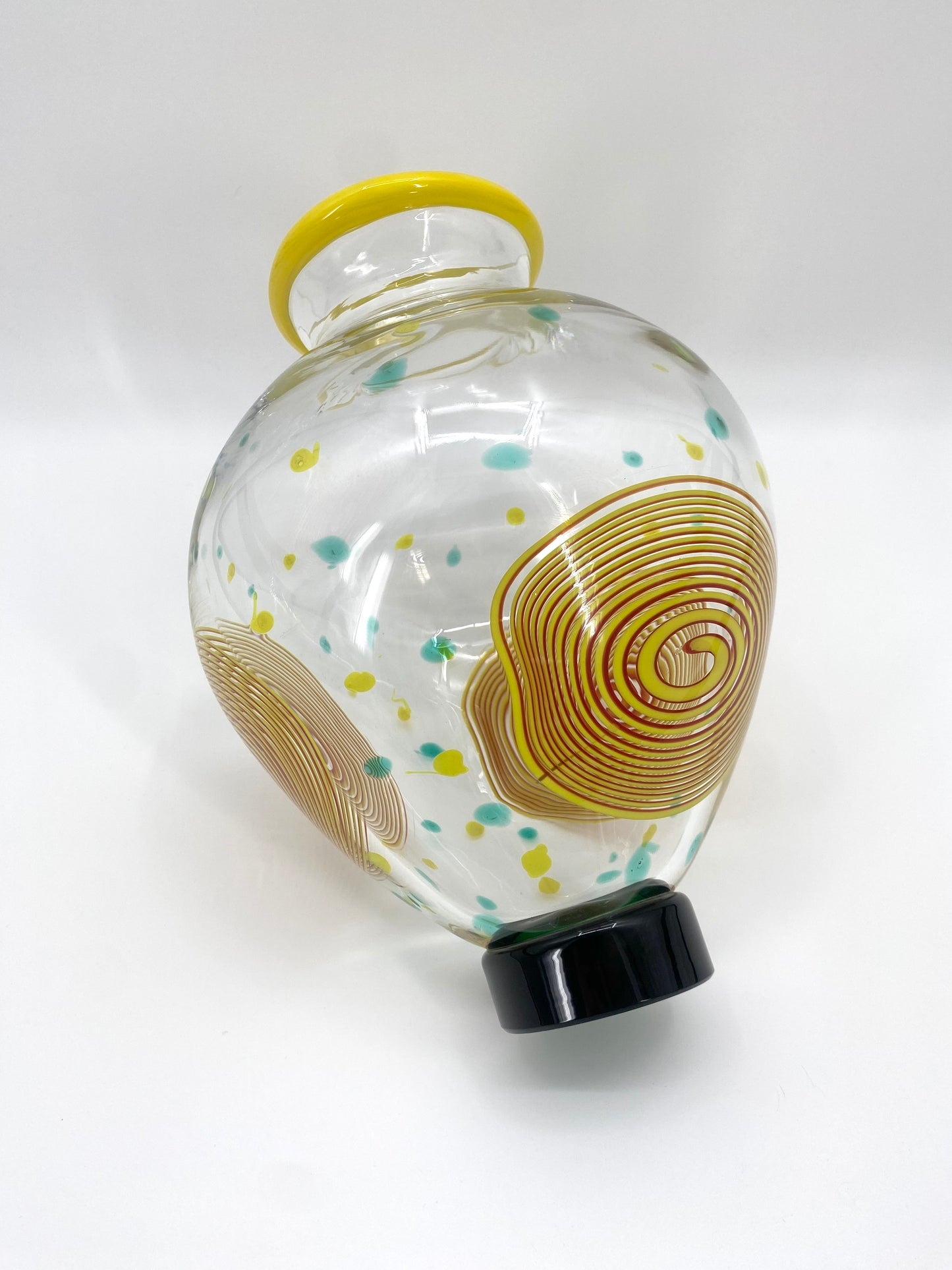 Vase "Dei Solari" von Giovanni Levanti für Salviati, 1992