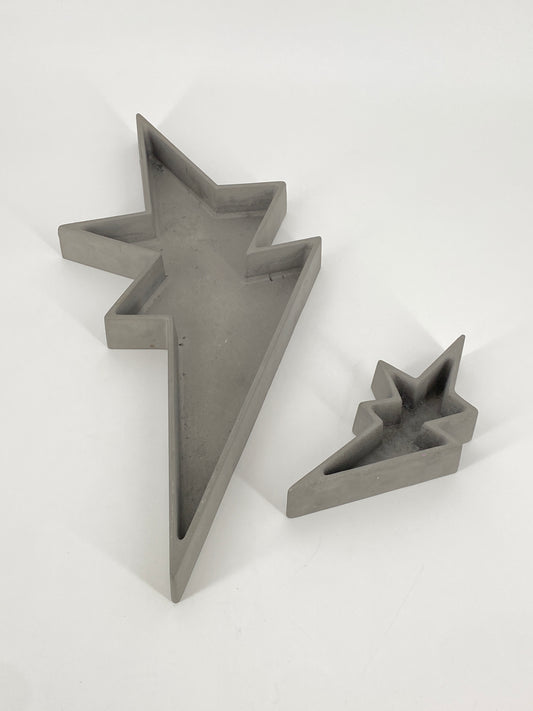Zwei Stern Schalen von Alessandro Mendini für Zabro, Milano, Italy