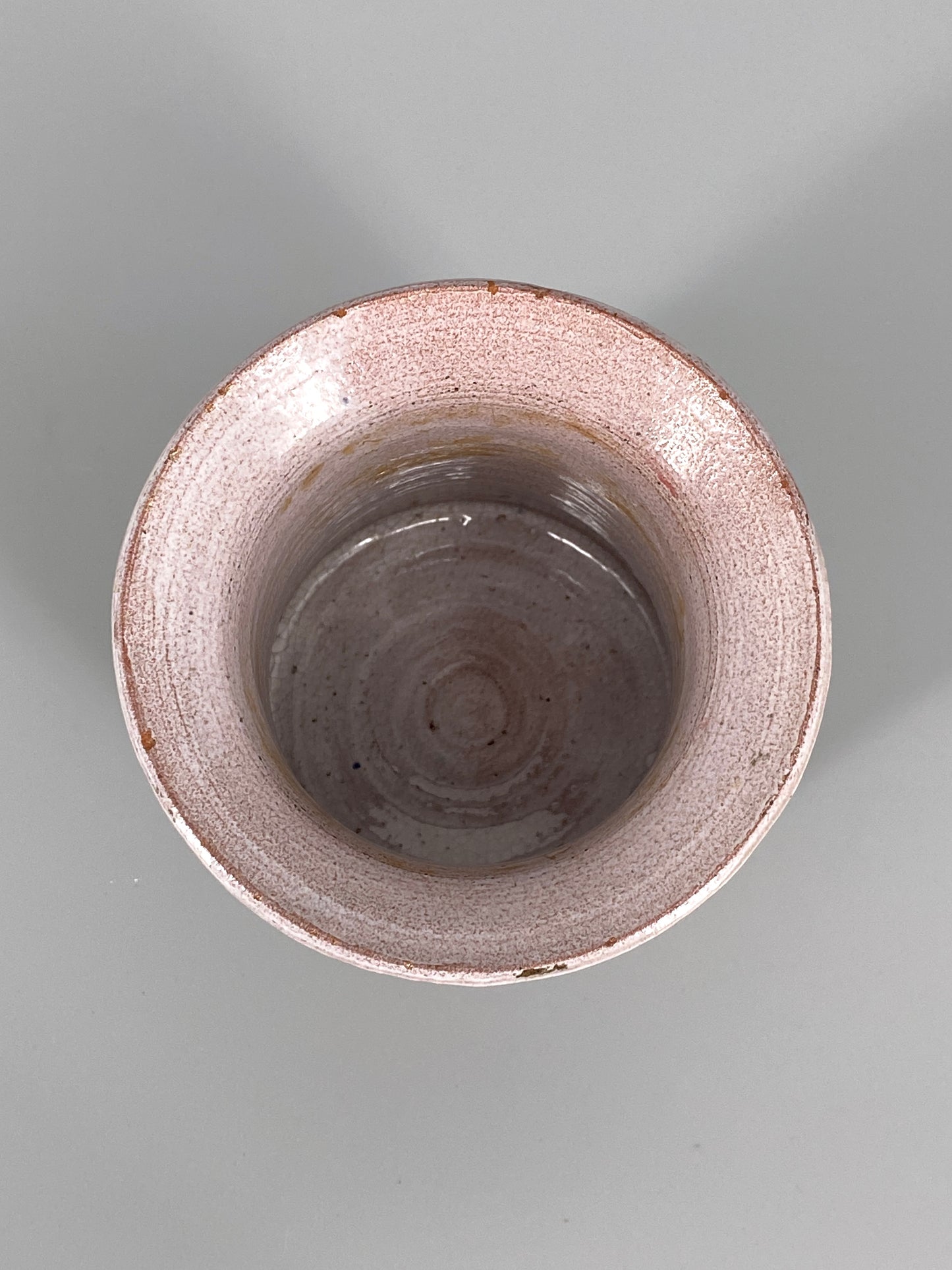 Keramik Vase mit Fischen, vintage
