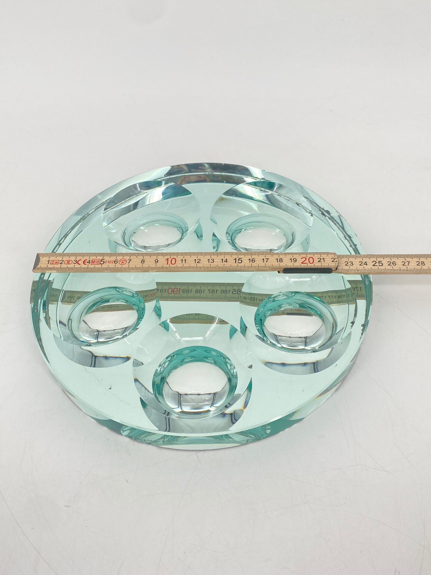 Schale aus Glas von Max Ingrand für Fontana Arte, 1960er