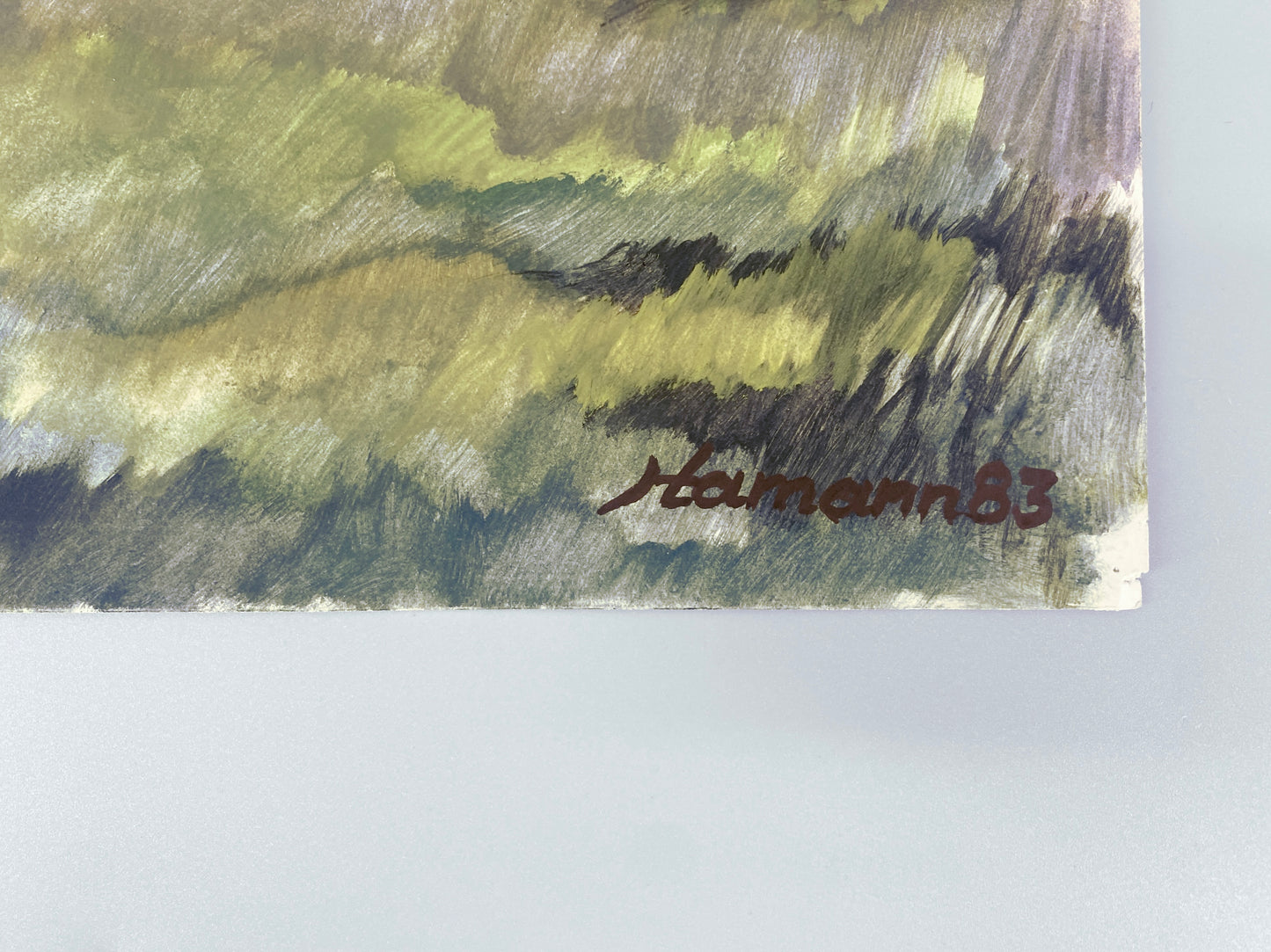 Jochen Hamann - Herbst am Bodden. Aquarell