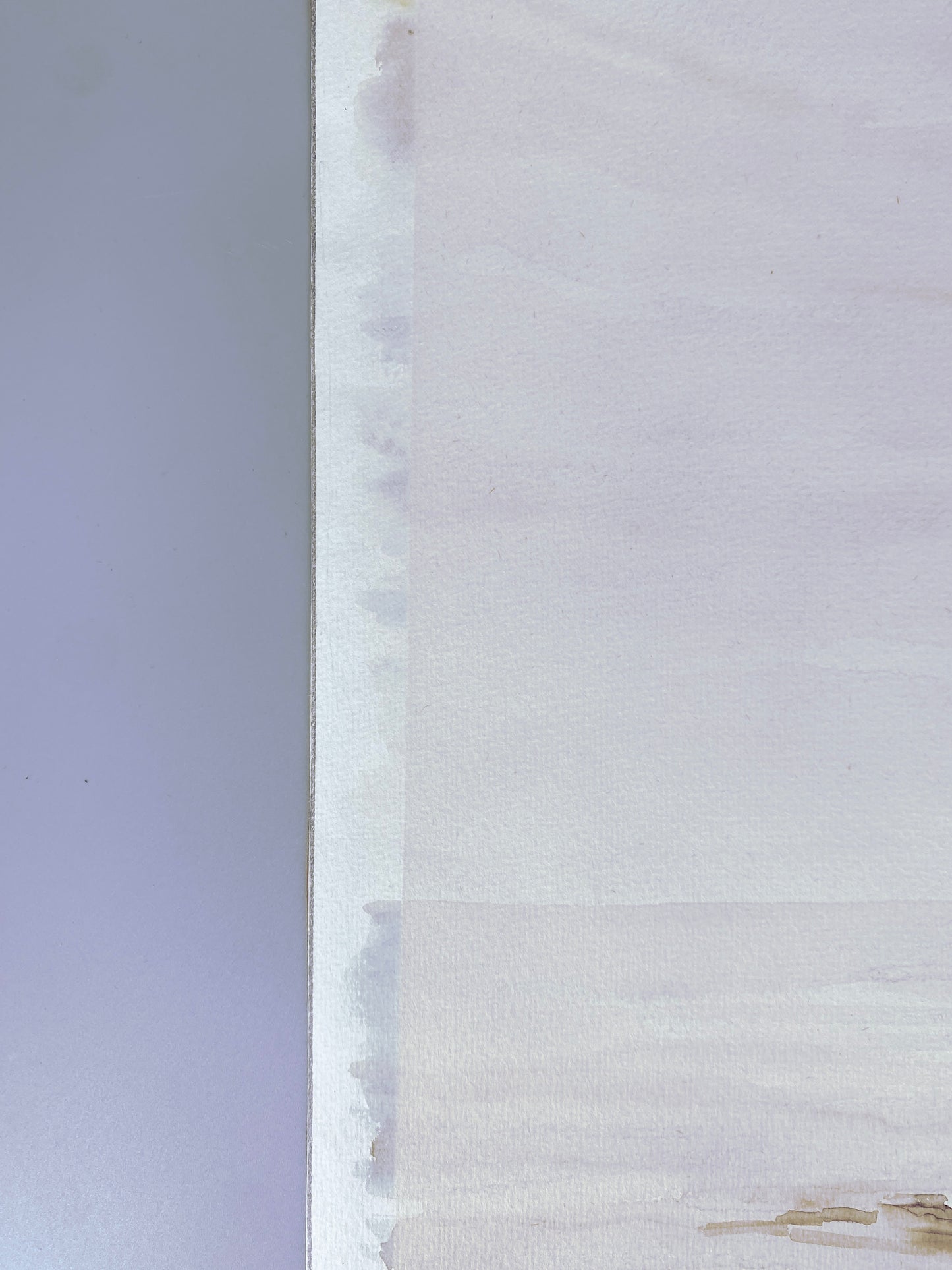 Ostsee-Küstenlandschaft. Helmut Maletzke, Aquarell