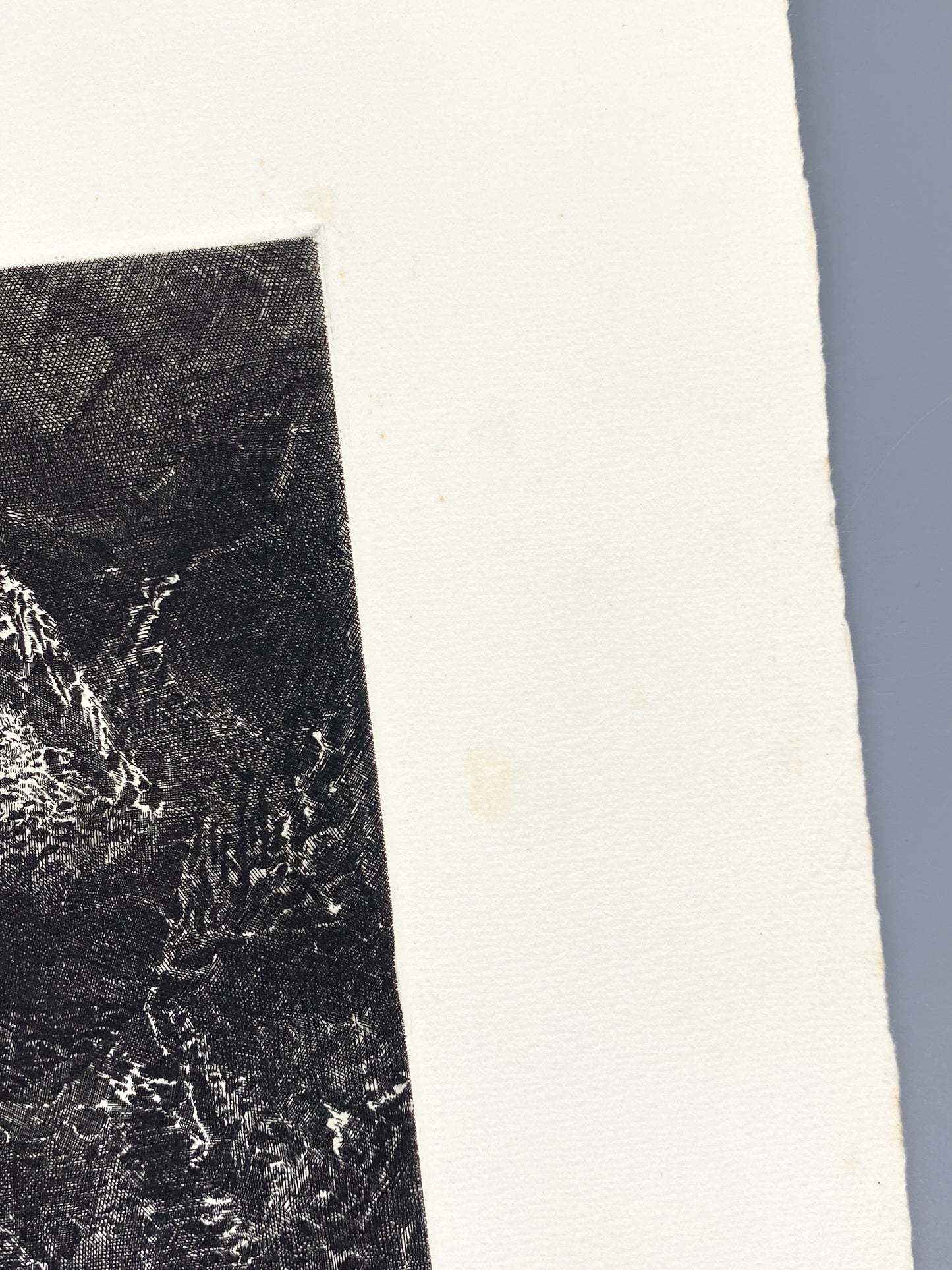 Radierung "Frühling" von Udo Scheel (geb. 1940), Edition der Griffelkunst-Vereinigung, Hamburg 1972
